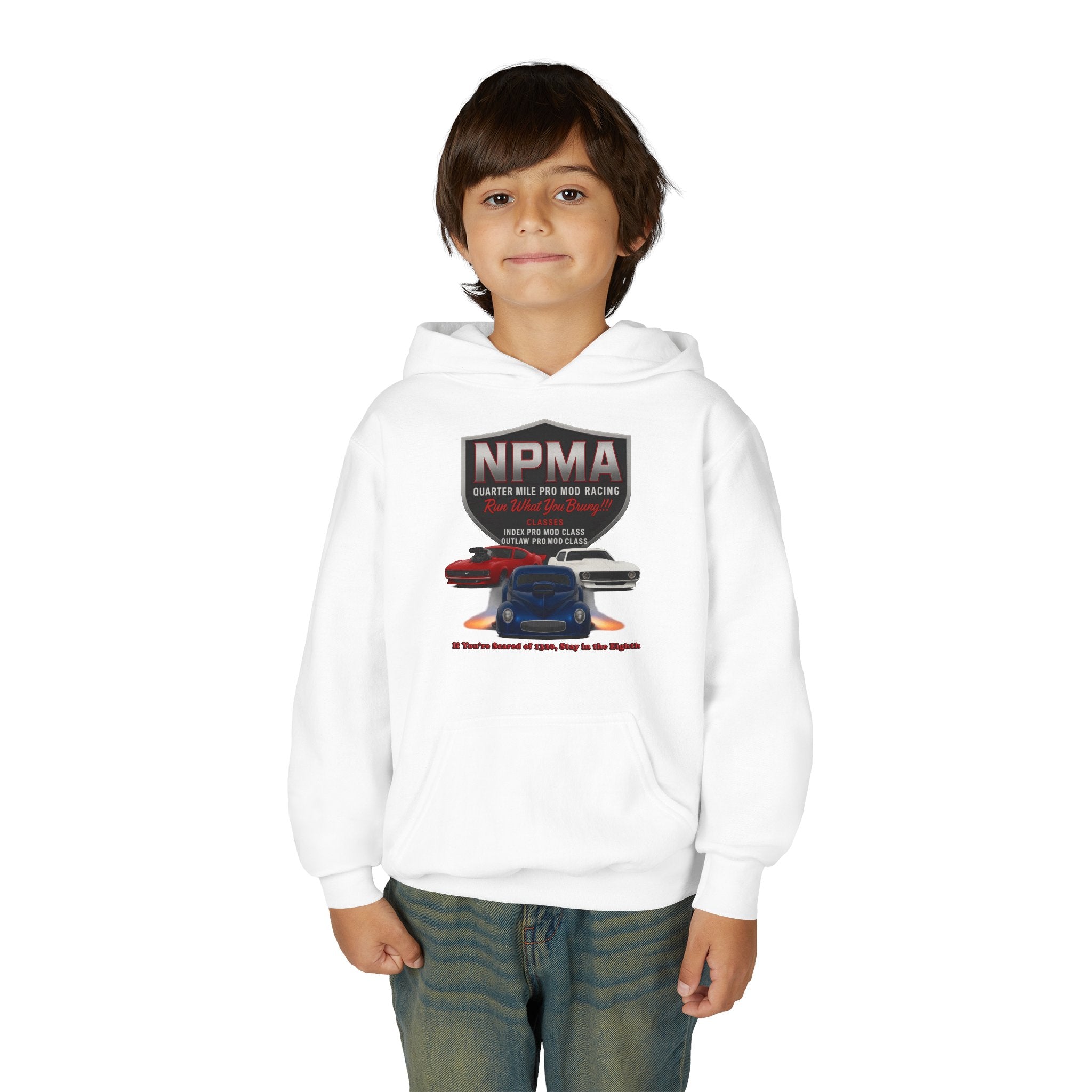 Youth Heavy Blend Hooded Sweatshirt - NPMA Warriors Team Spirit Apparel