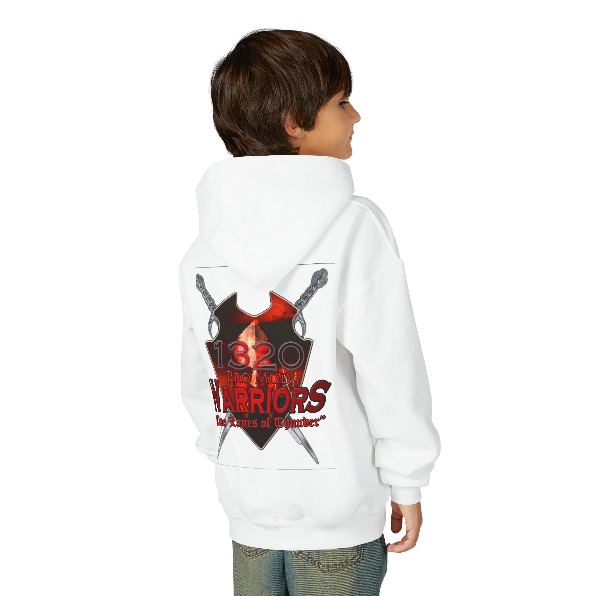 Youth Heavy Blend Hooded Sweatshirt - NPMA Warriors Team Spirit Apparel
