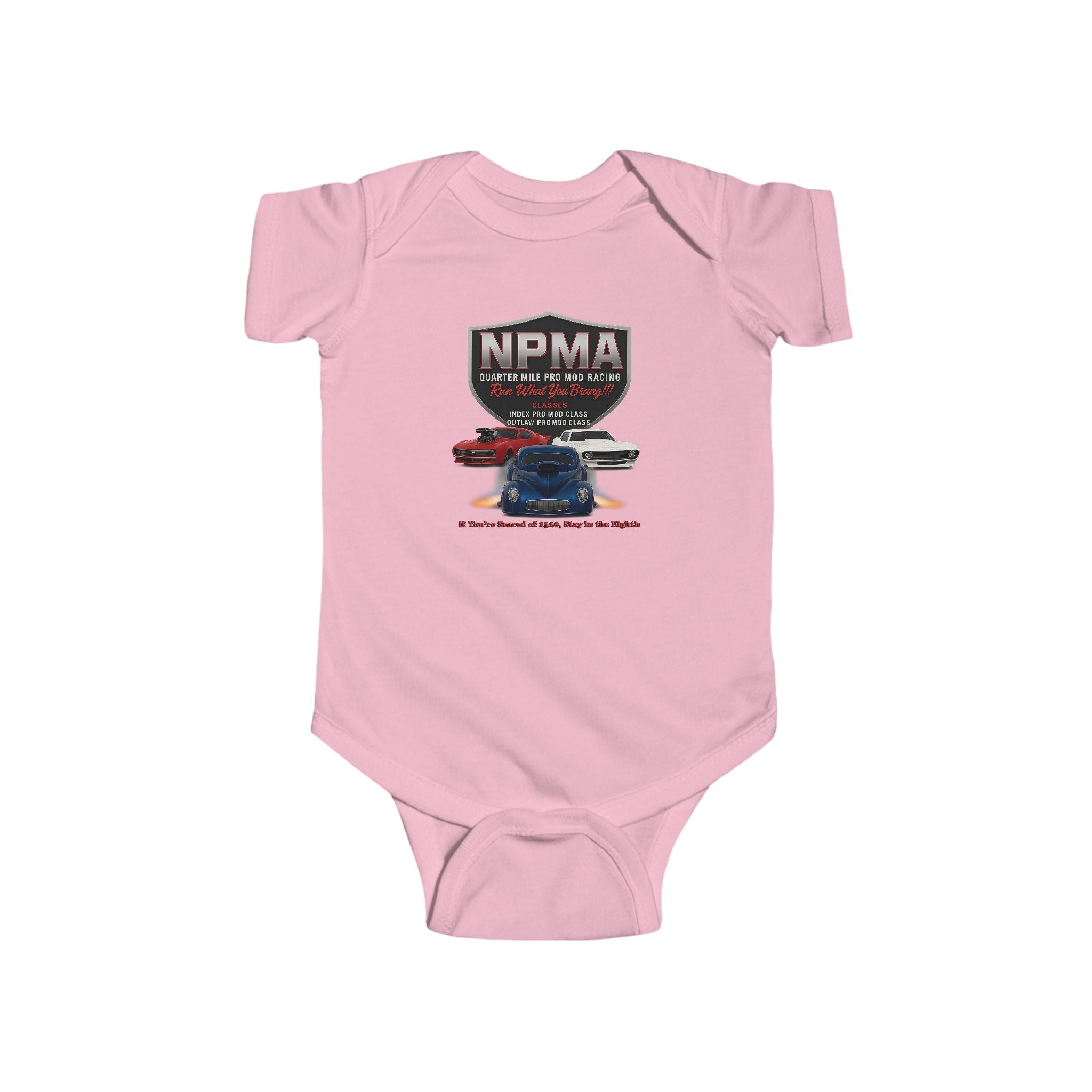 NPMA Infant Bodysuit - Cute Baby Outfit, Baby Shower Gift, Newborn Clothing, Infant Fashion, Car Lovers Gift