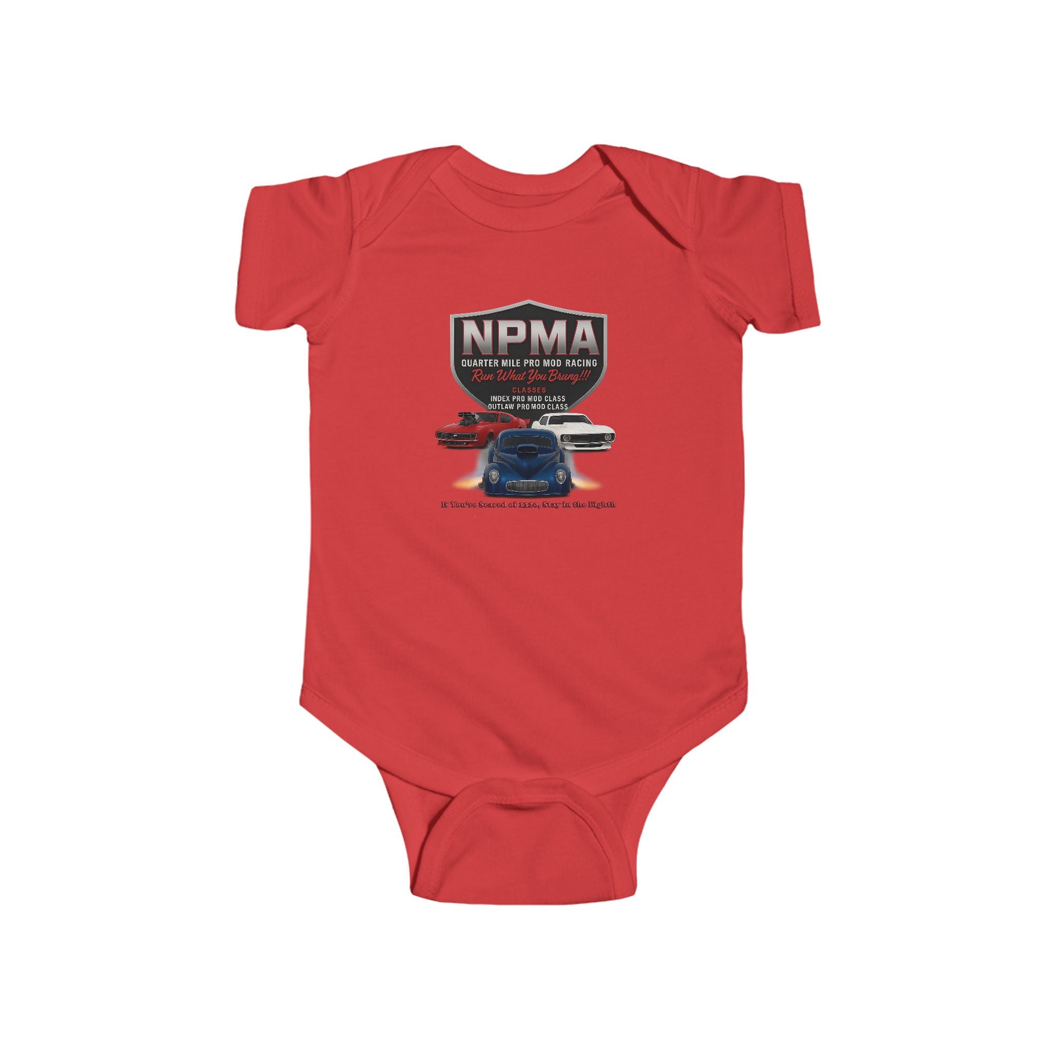 NPMA Infant Bodysuit - Cute Baby Outfit, Baby Shower Gift, Newborn Clothing, Infant Fashion, Car Lovers Gift