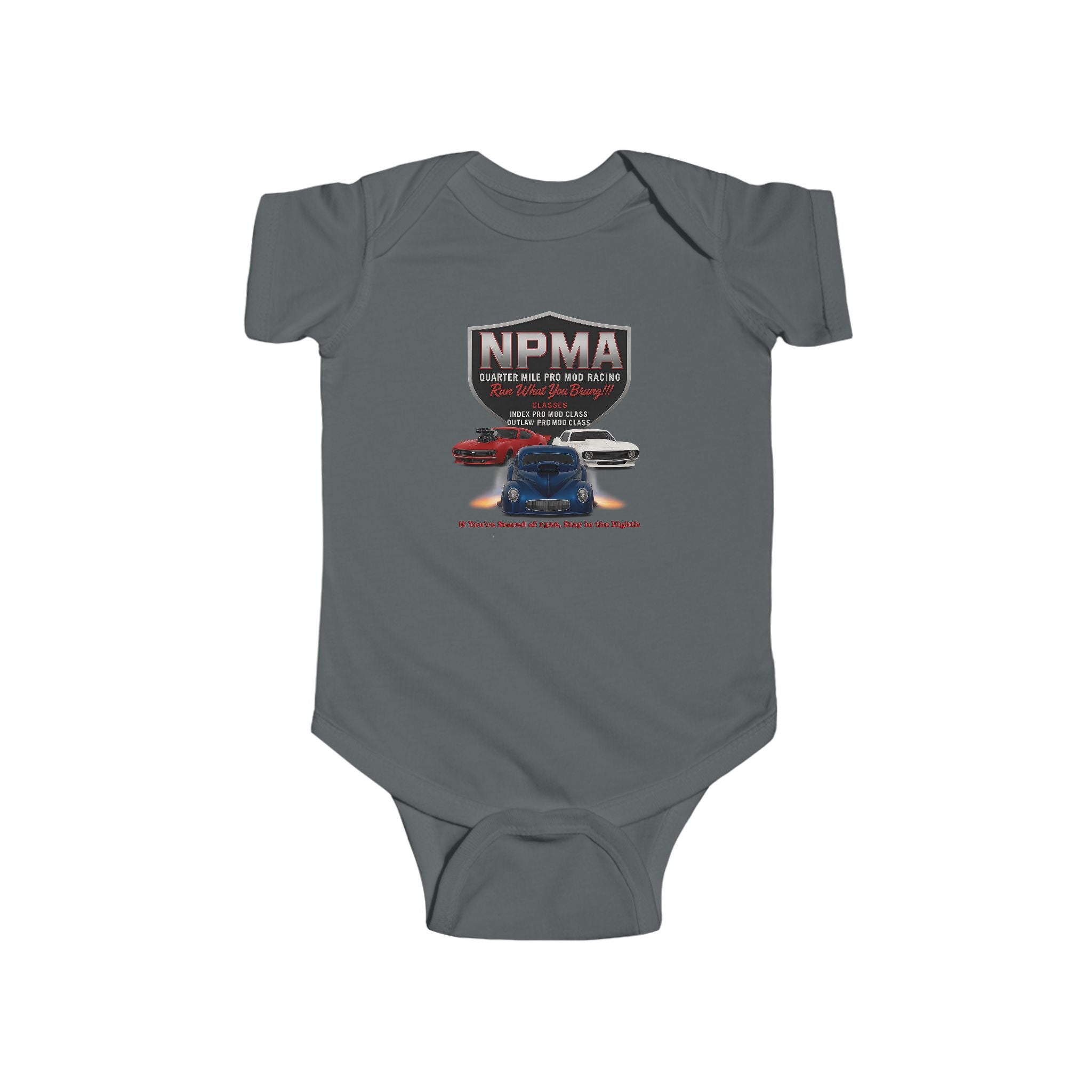 NPMA Infant Bodysuit - Cute Baby Outfit, Baby Shower Gift, Newborn Clothing, Infant Fashion, Car Lovers Gift