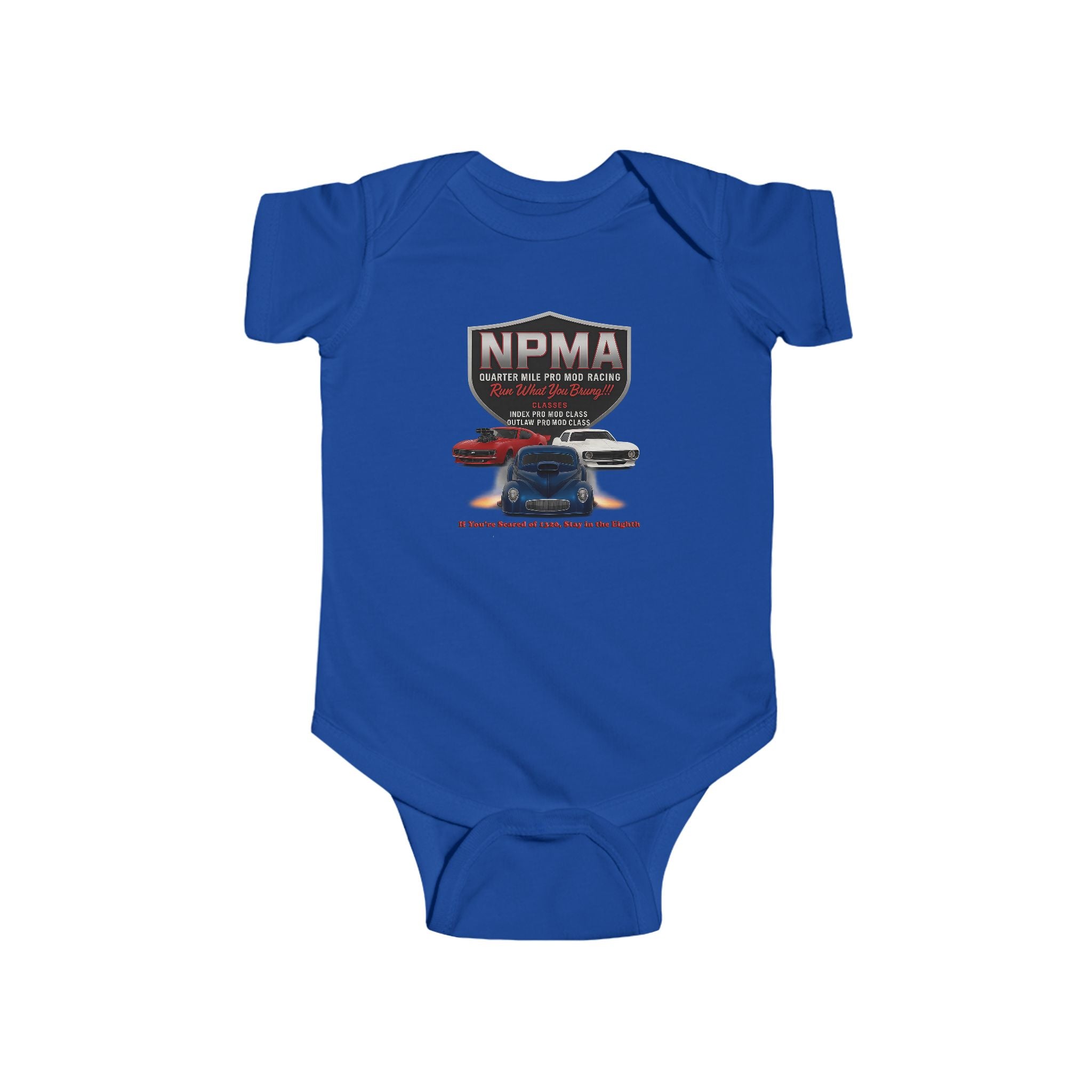 NPMA Infant Bodysuit - Cute Baby Outfit, Baby Shower Gift, Newborn Clothing, Infant Fashion, Car Lovers Gift