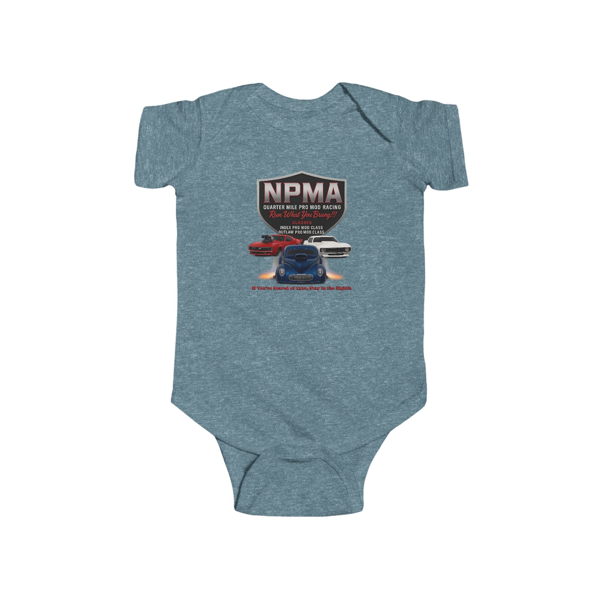 NPMA Infant Bodysuit - Cute Baby Outfit, Baby Shower Gift, Newborn Clothing, Infant Fashion, Car Lovers Gift