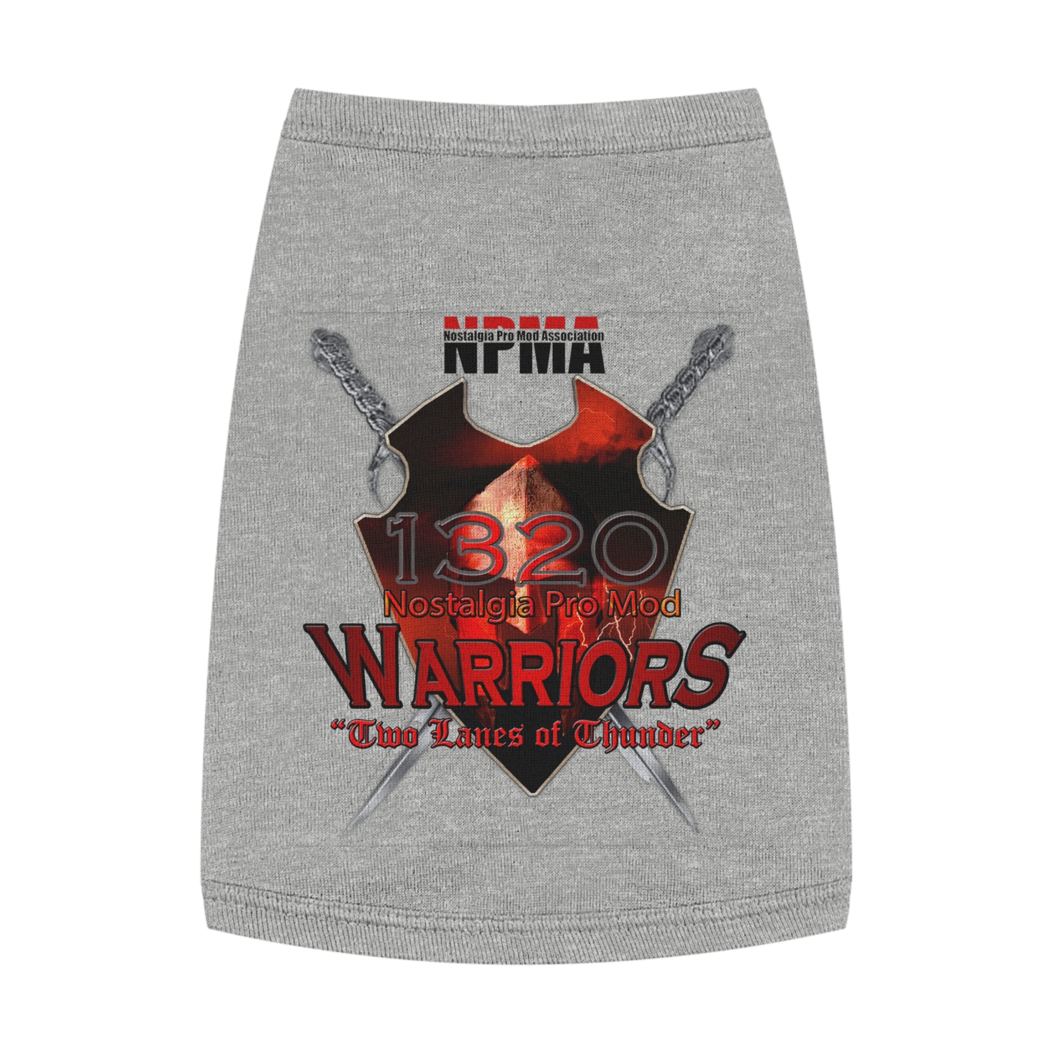Custom Warrior Pet Tank Top - Perfect for Proud Pet Owners