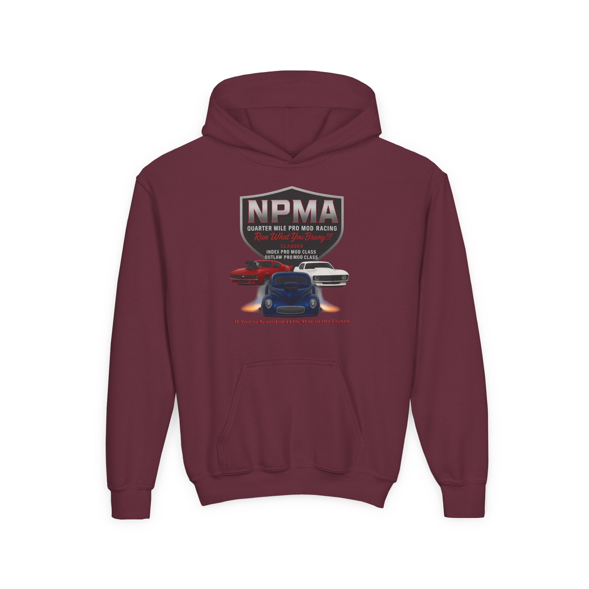 Youth Heavy Blend Hooded Sweatshirt - NPMA Warriors Team Spirit Apparel