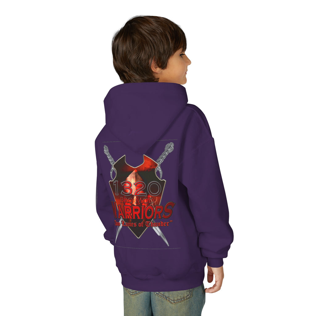 Youth Heavy Blend Hooded Sweatshirt - NPMA Warriors Team Spirit Apparel