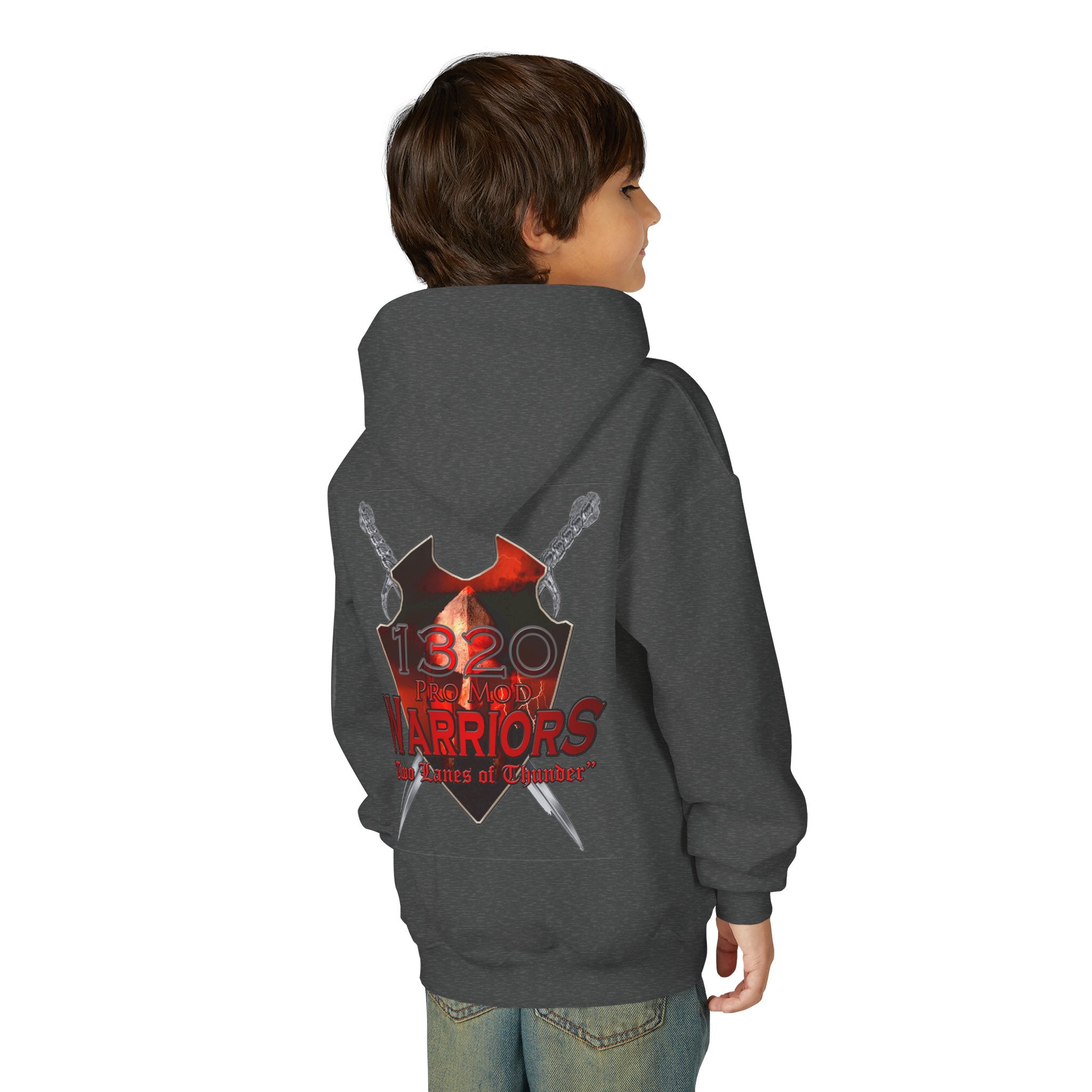 Youth Heavy Blend Hooded Sweatshirt - NPMA Warriors Team Spirit Apparel