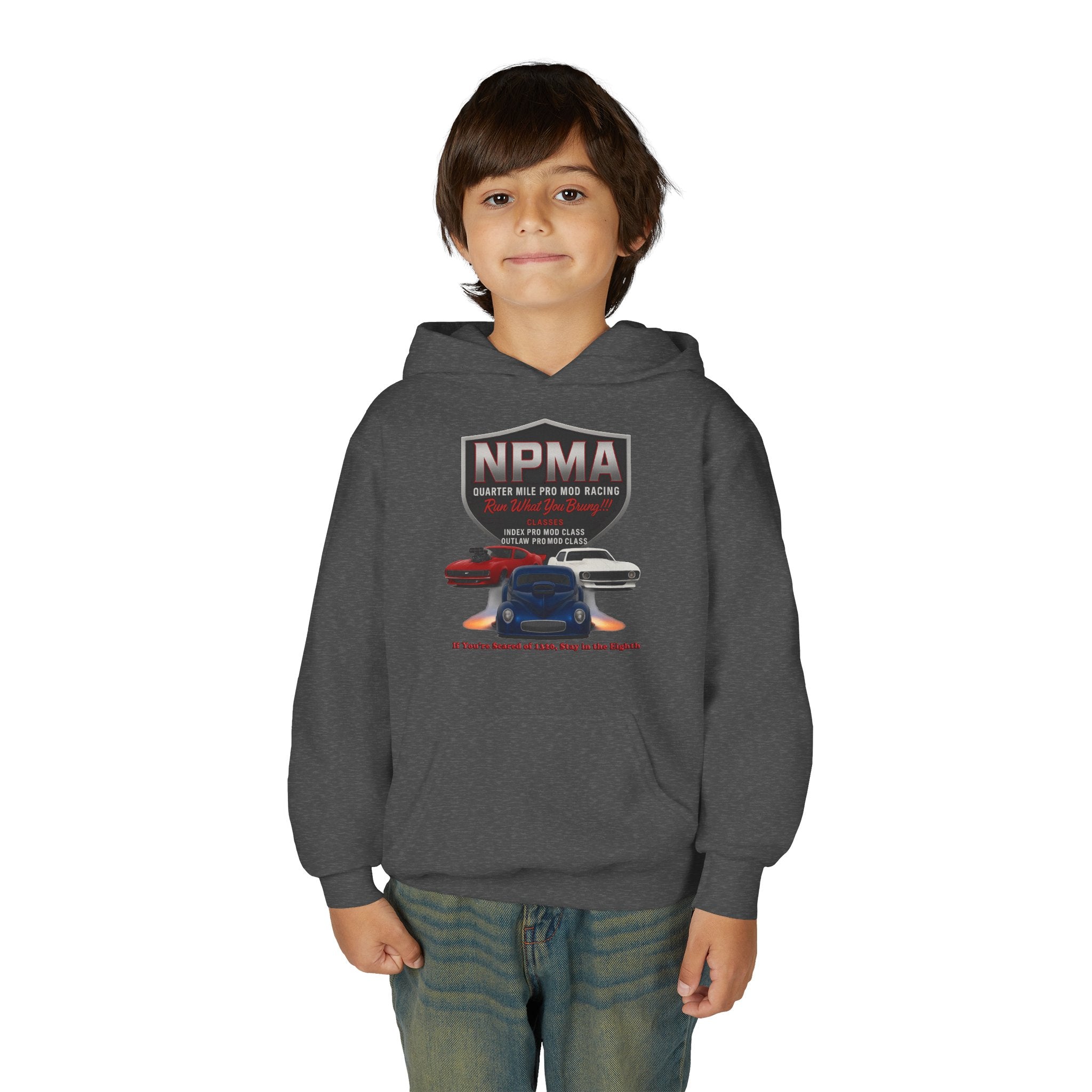 Youth Heavy Blend Hooded Sweatshirt - NPMA Warriors Team Spirit Apparel