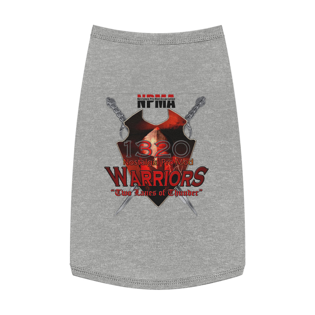 Custom Warrior Pet Tank Top - Perfect for Proud Pet Owners