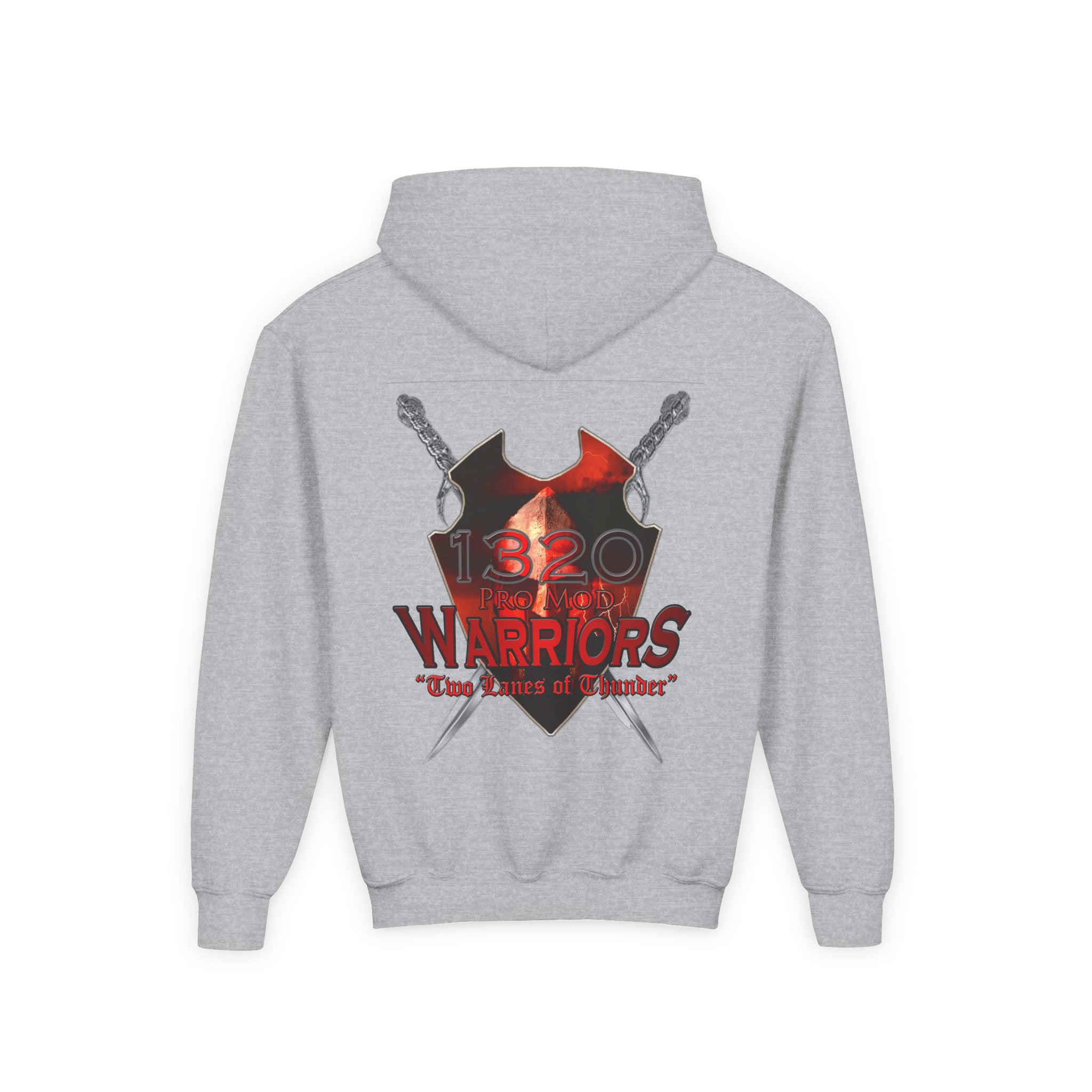 Youth Heavy Blend Hooded Sweatshirt - NPMA Warriors Team Spirit Apparel