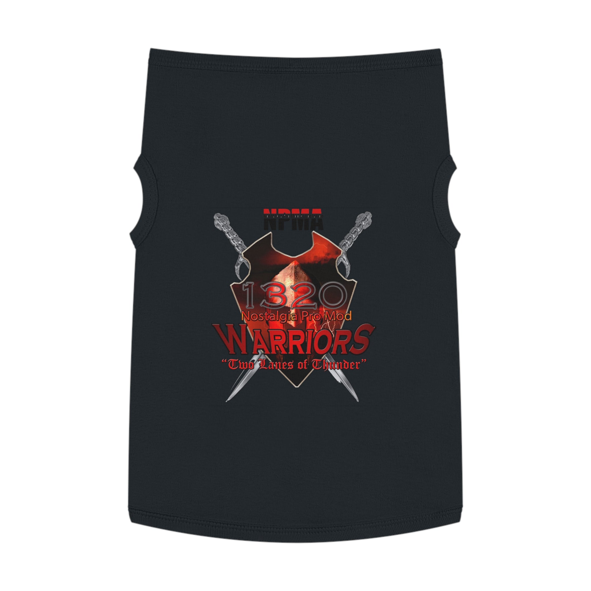 Custom Warrior Pet Tank Top - Perfect for Proud Pet Owners