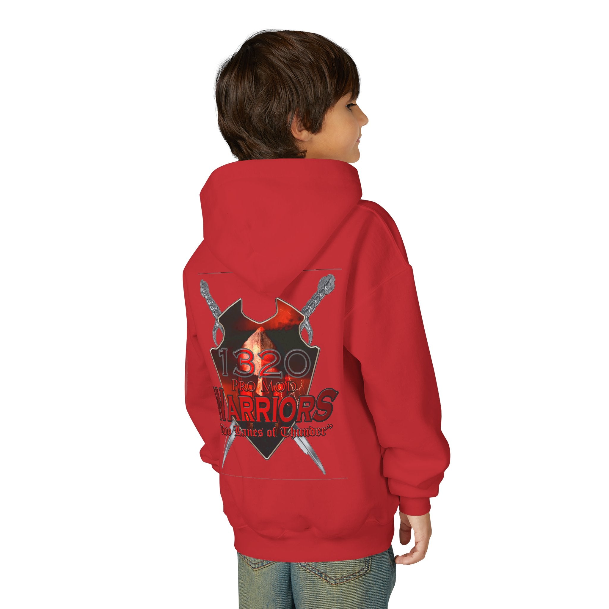 Youth Heavy Blend Hooded Sweatshirt - NPMA Warriors Team Spirit Apparel
