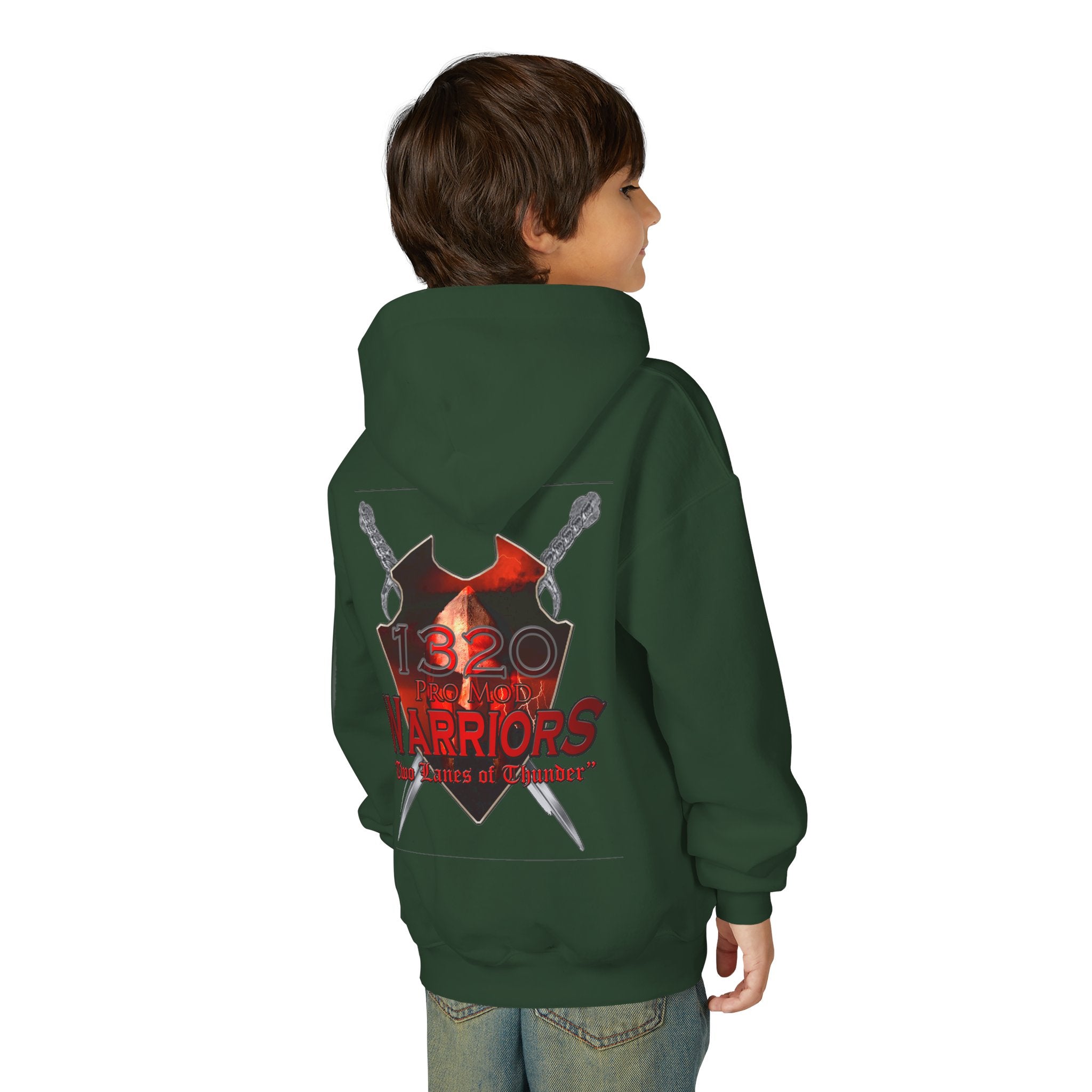 Youth Heavy Blend Hooded Sweatshirt - NPMA Warriors Team Spirit Apparel