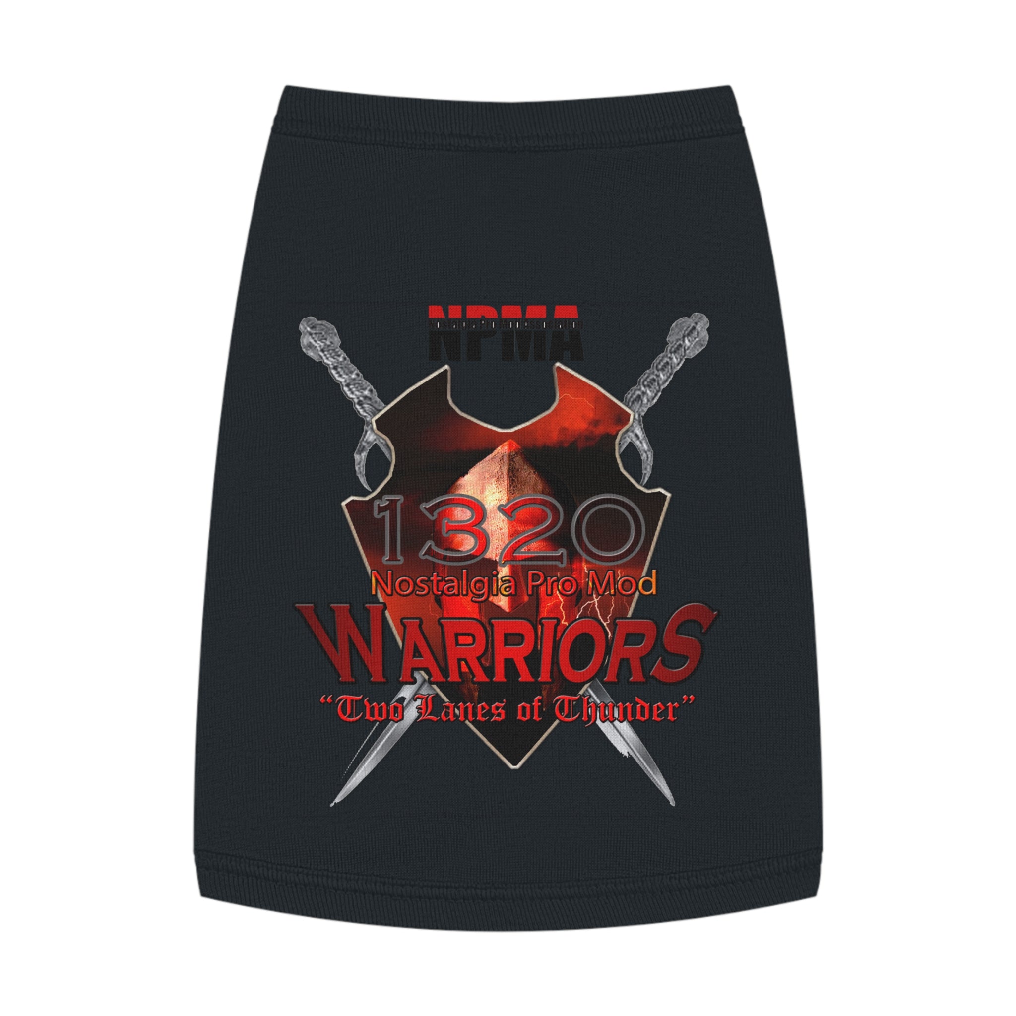 Custom Warrior Pet Tank Top - Perfect for Proud Pet Owners
