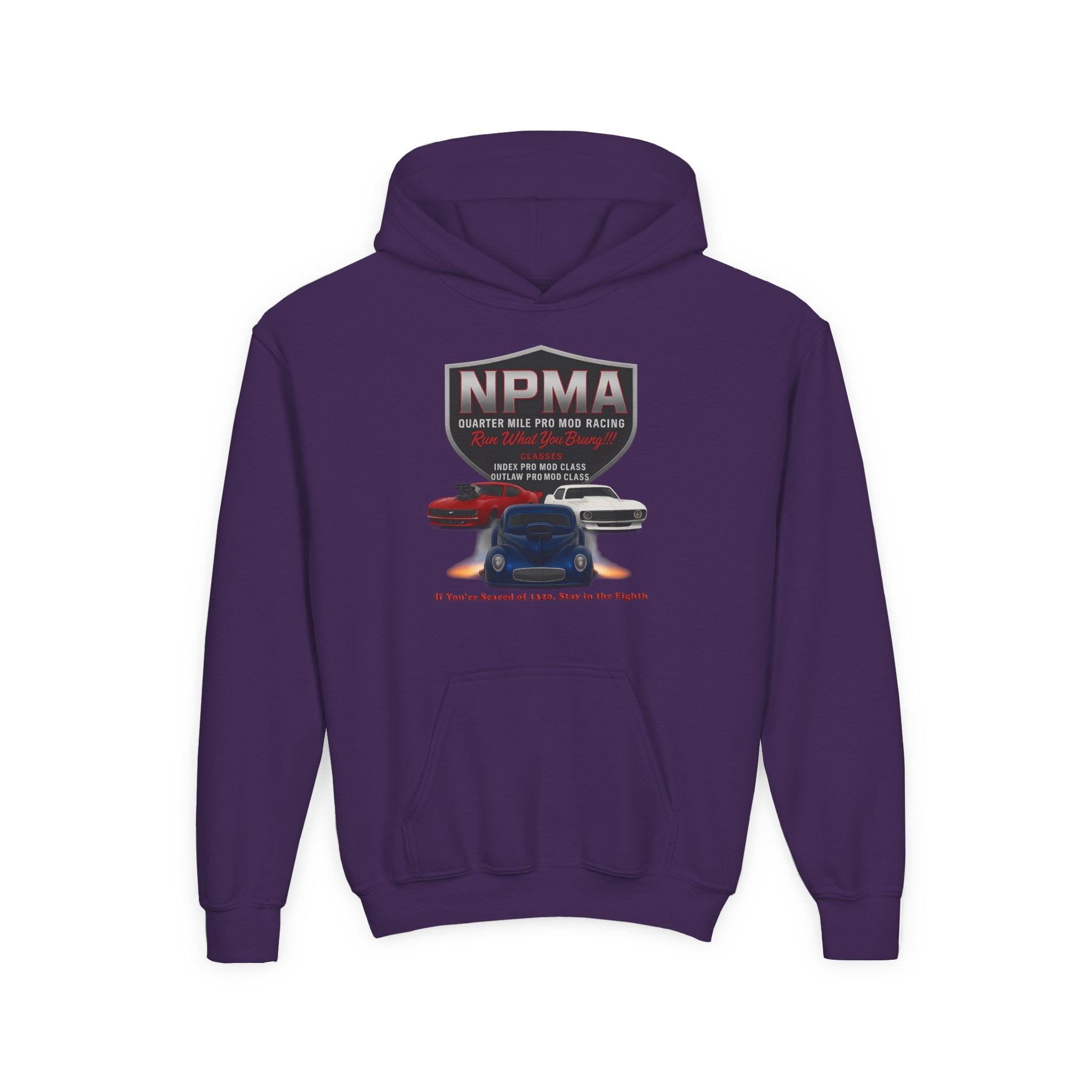 Youth Heavy Blend Hooded Sweatshirt - NPMA Warriors Team Spirit Apparel