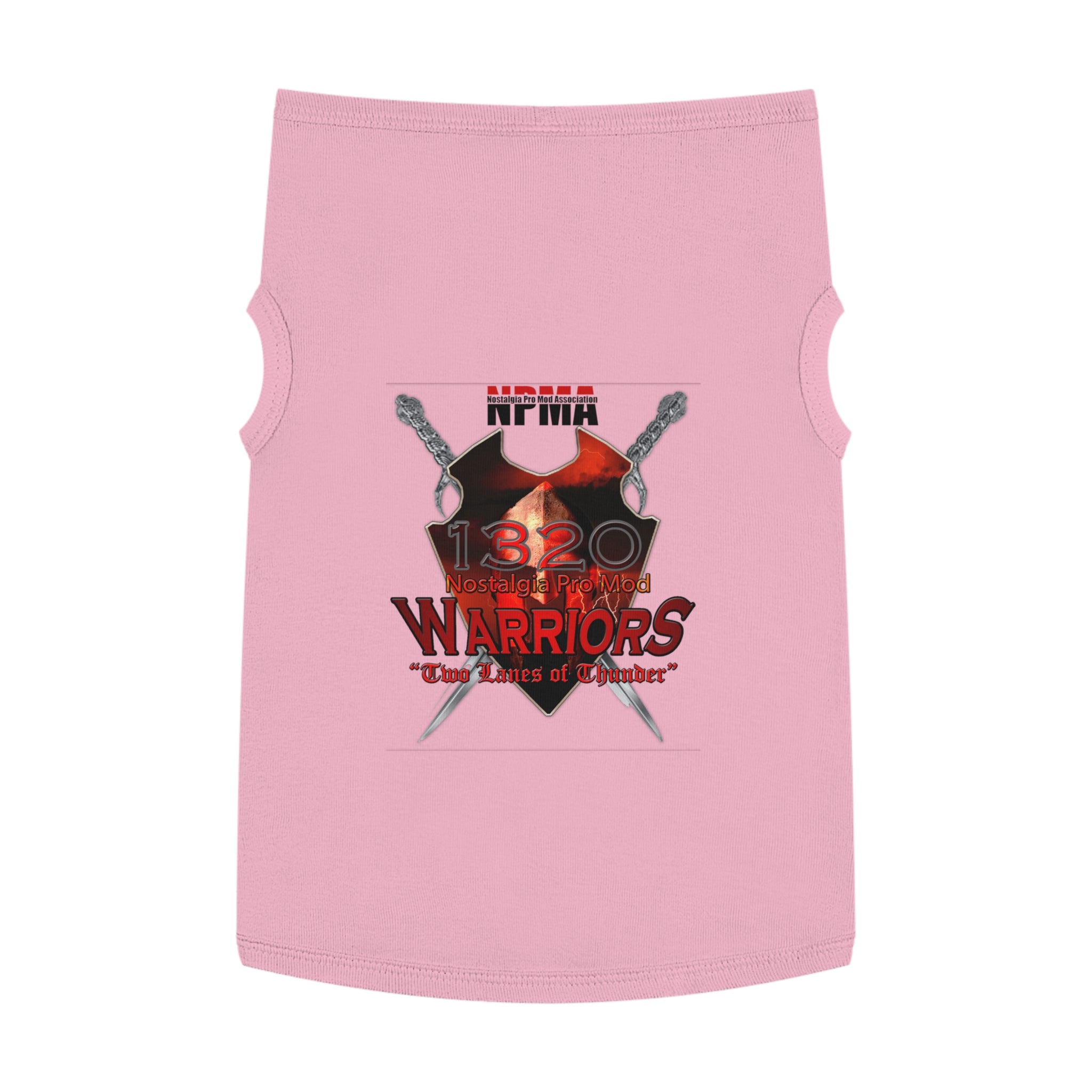 Custom Warrior Pet Tank Top - Perfect for Proud Pet Owners