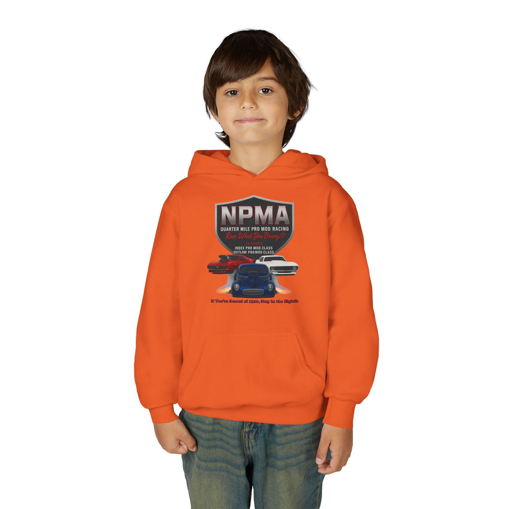 Youth Heavy Blend Hooded Sweatshirt - NPMA Warriors Team Spirit Apparel