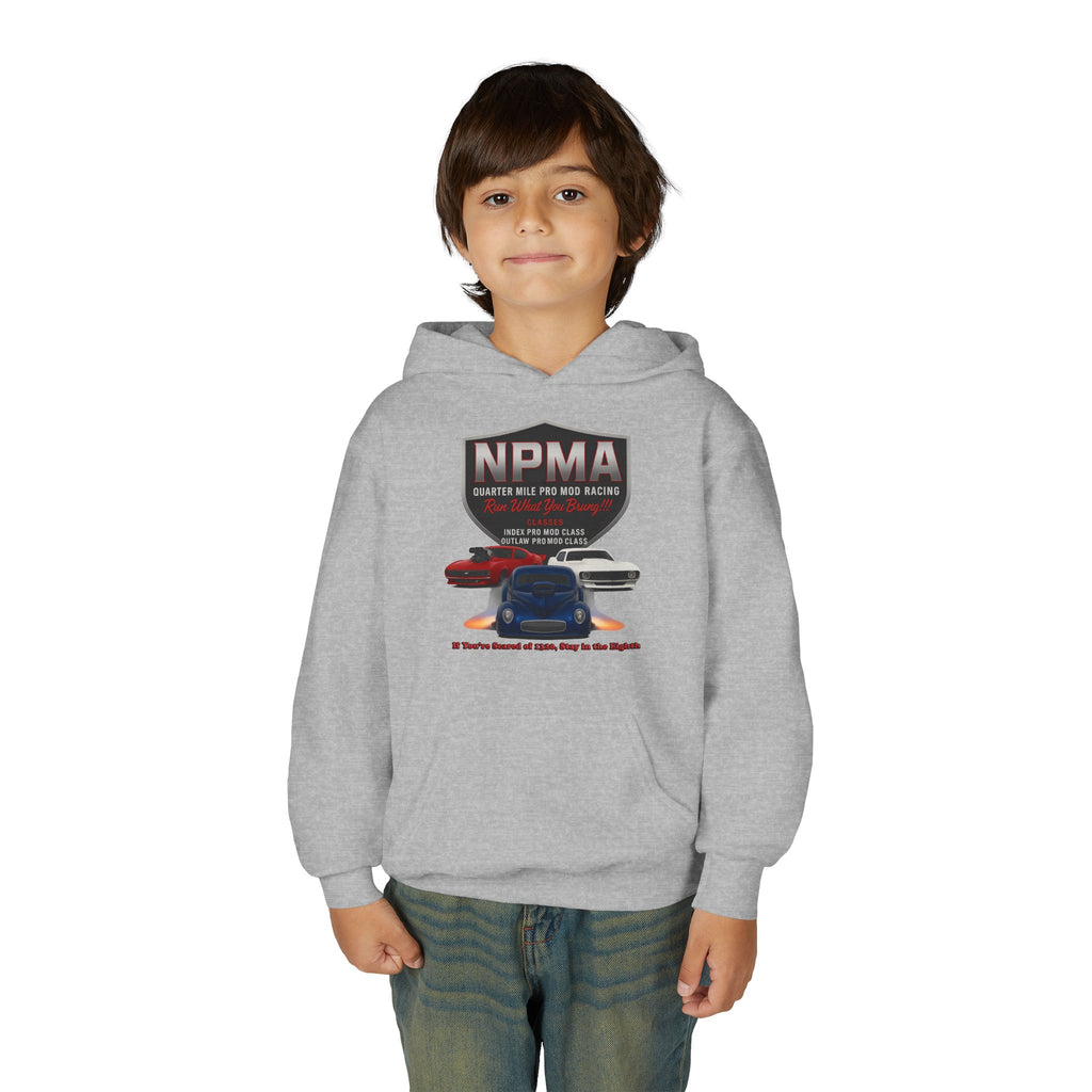 Youth Heavy Blend Hooded Sweatshirt - NPMA Warriors Team Spirit Apparel