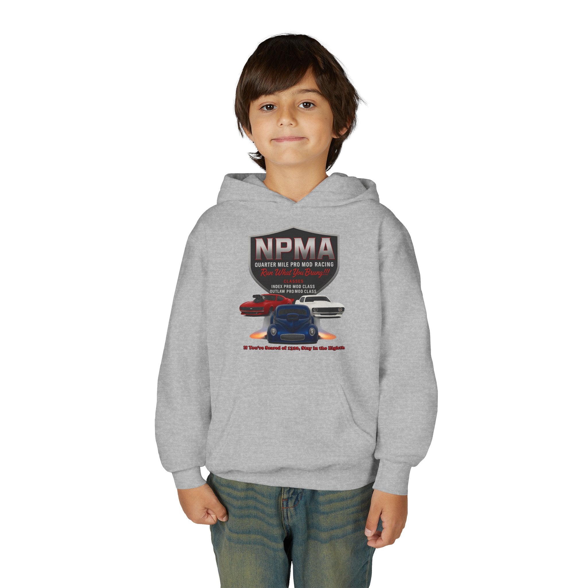 Youth Heavy Blend Hooded Sweatshirt - NPMA Warriors Team Spirit Apparel