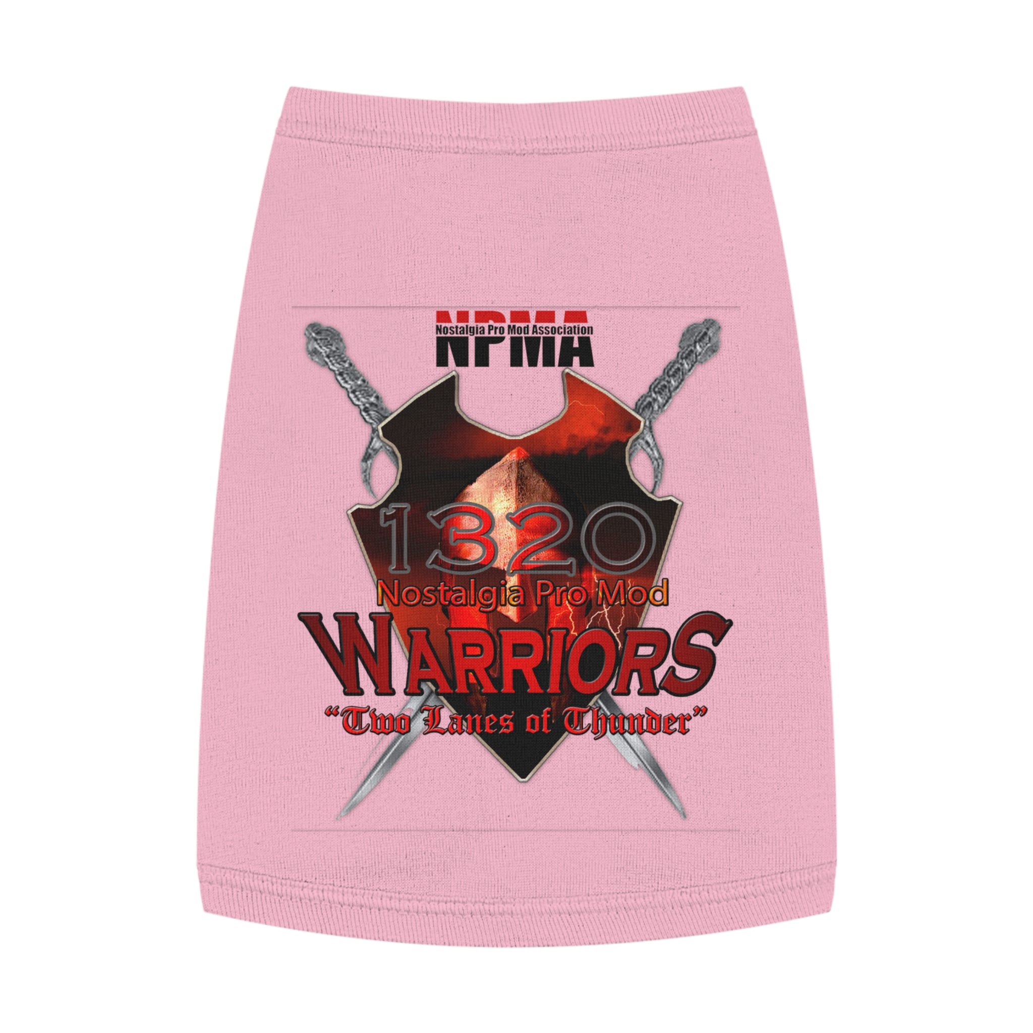 Custom Warrior Pet Tank Top - Perfect for Proud Pet Owners