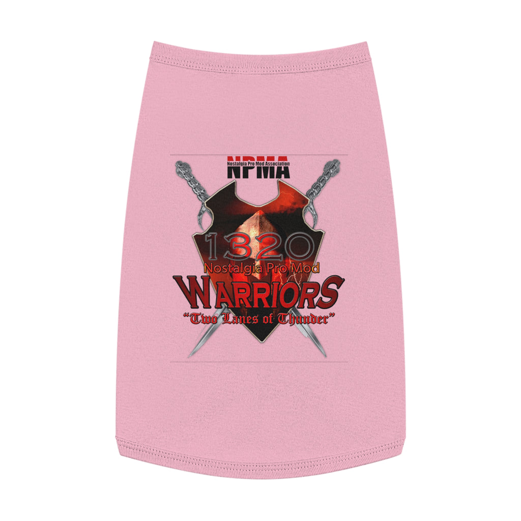 Custom Warrior Pet Tank Top - Perfect for Proud Pet Owners