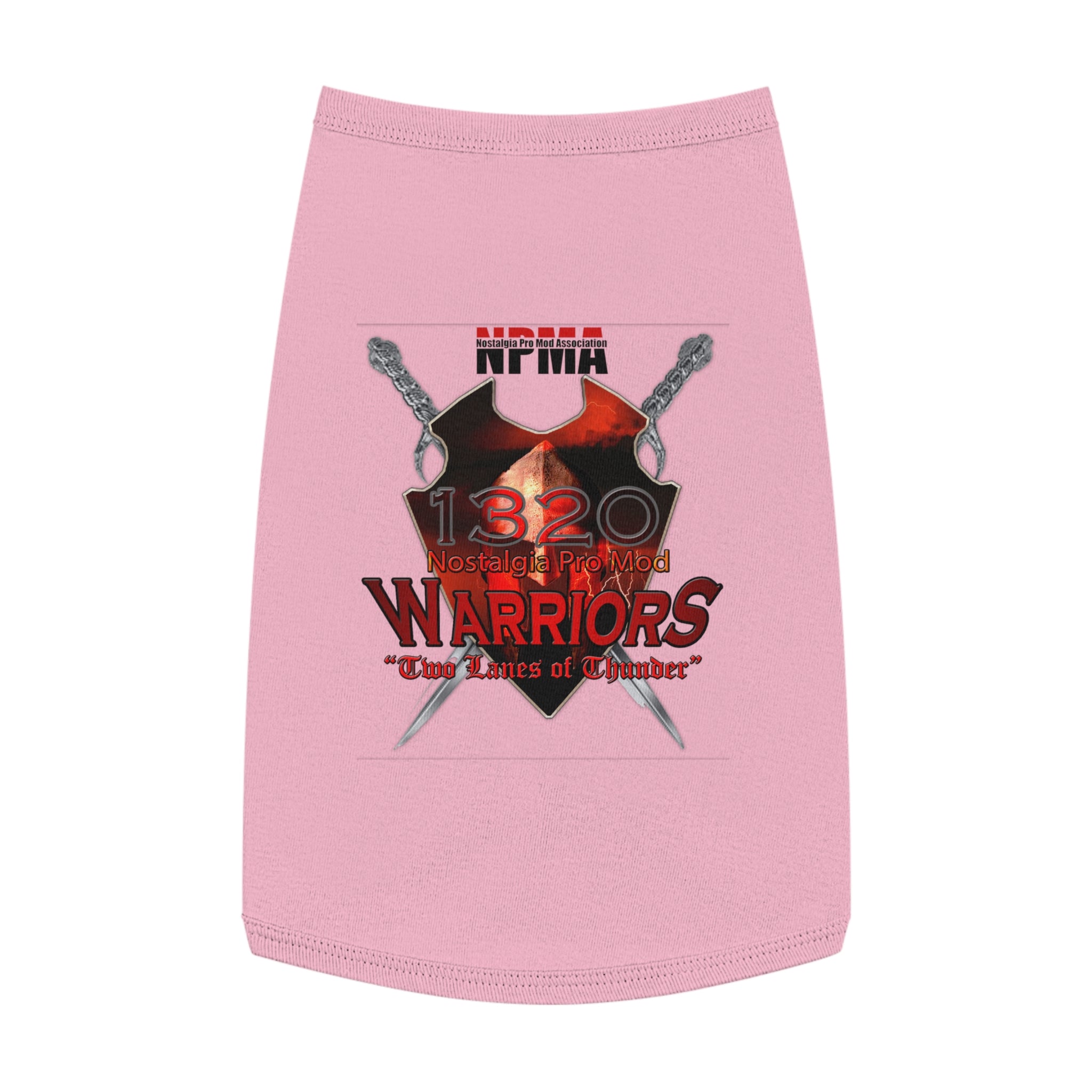 Custom Warrior Pet Tank Top - Perfect for Proud Pet Owners