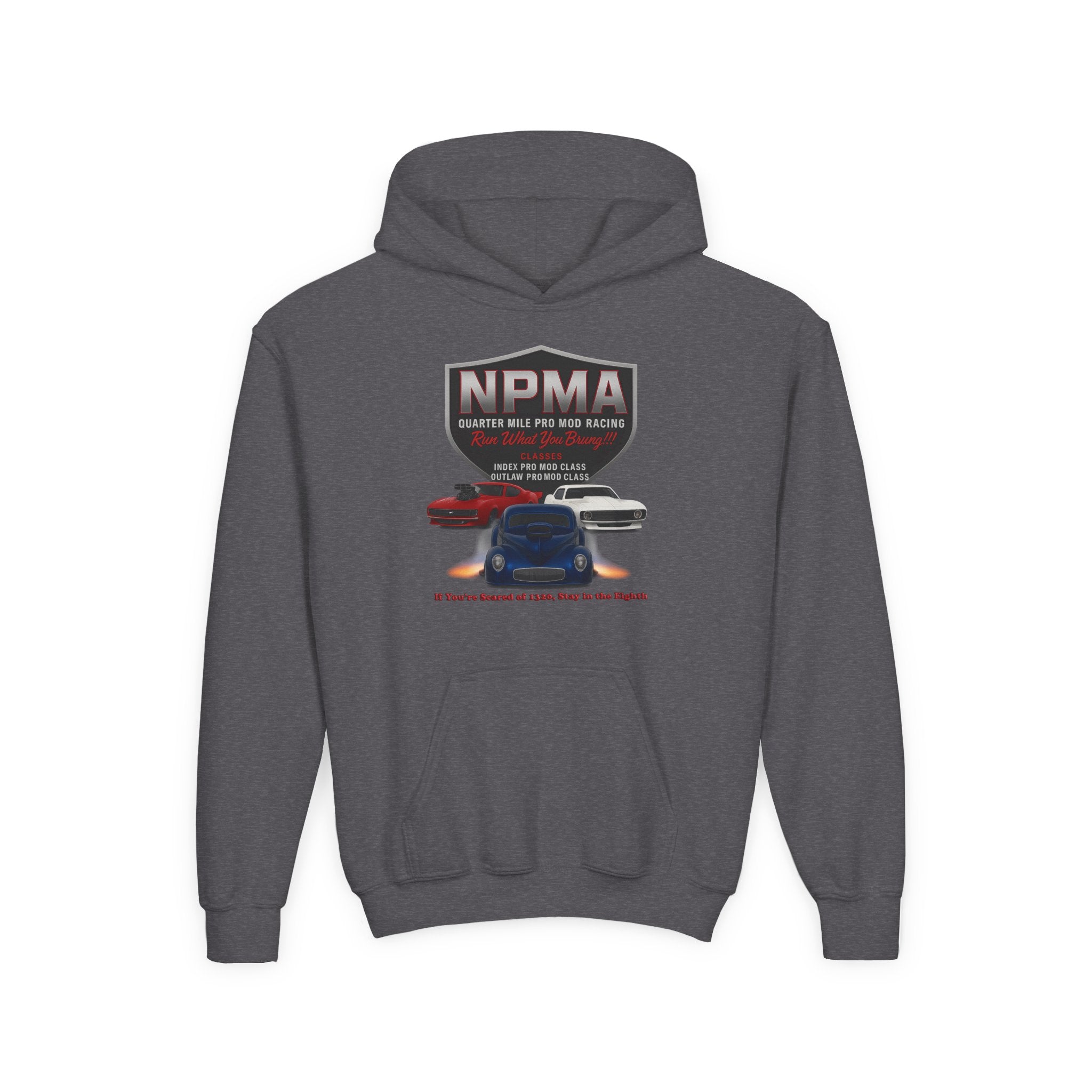Youth Heavy Blend Hooded Sweatshirt - NPMA Warriors Team Spirit Apparel