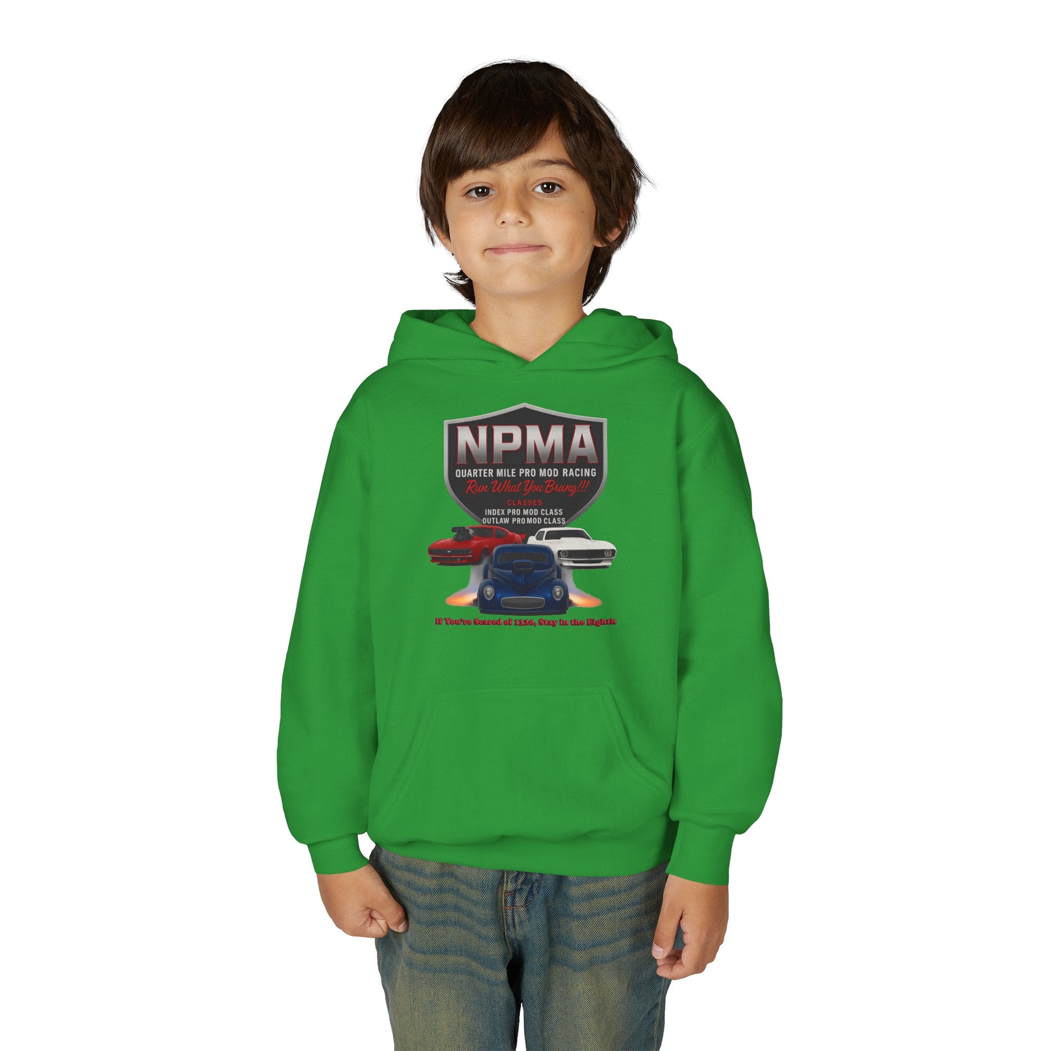 Youth Heavy Blend Hooded Sweatshirt - NPMA Warriors Team Spirit Apparel