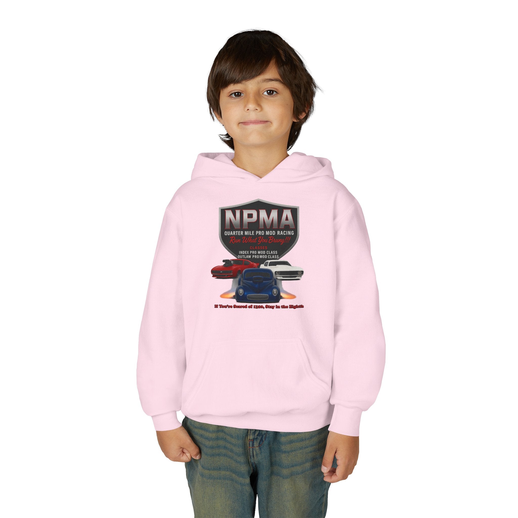Youth Heavy Blend Hooded Sweatshirt - NPMA Warriors Team Spirit Apparel
