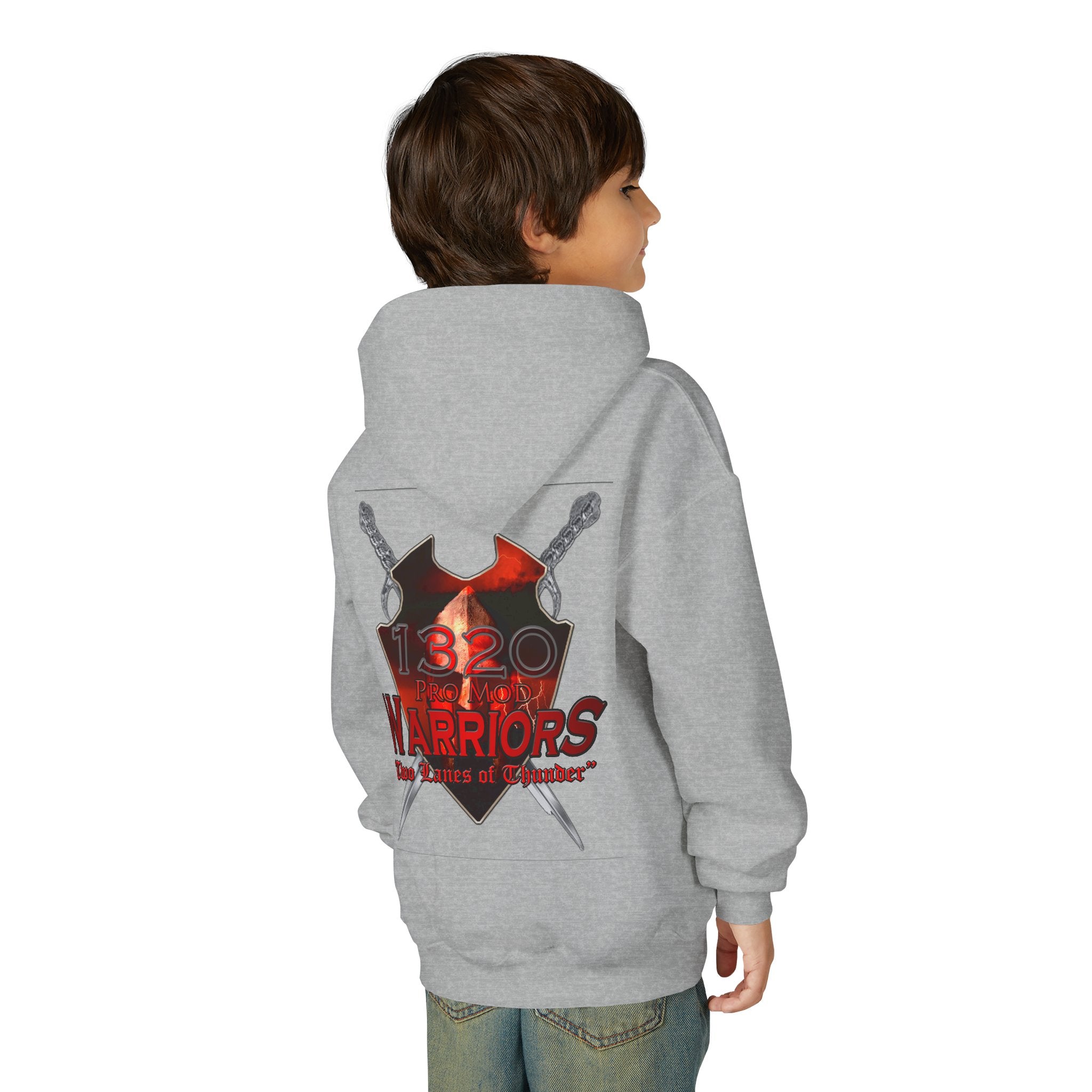 Youth Heavy Blend Hooded Sweatshirt - NPMA Warriors Team Spirit Apparel