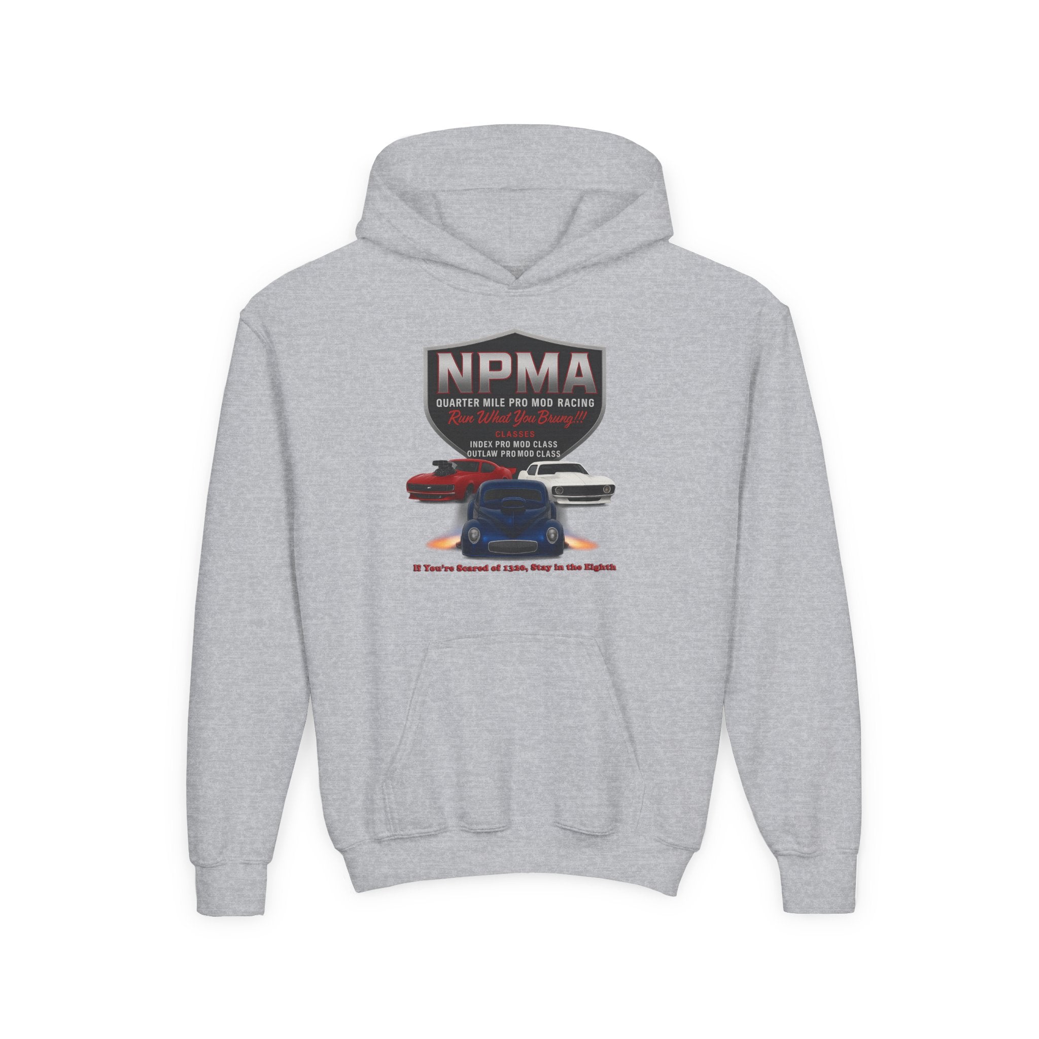 Youth Heavy Blend Hooded Sweatshirt - NPMA Warriors Team Spirit Apparel