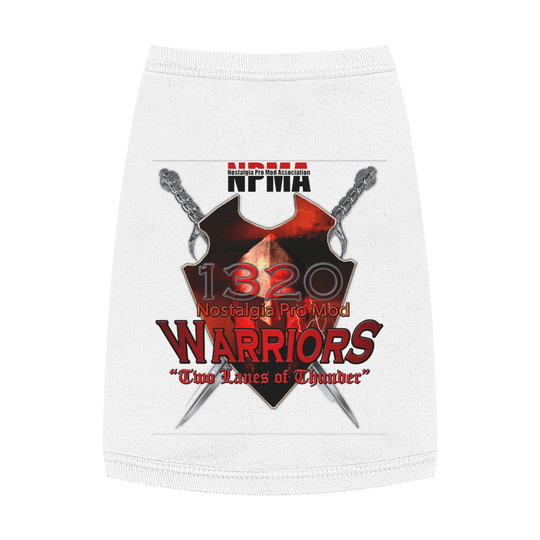 Custom Warrior Pet Tank Top - Perfect for Proud Pet Owners