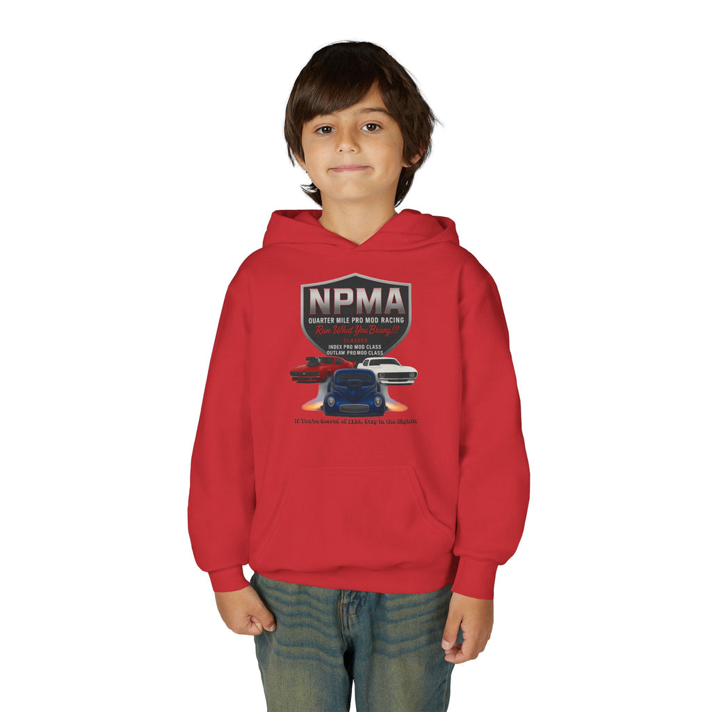 Youth Heavy Blend Hooded Sweatshirt - NPMA Warriors Team Spirit Apparel