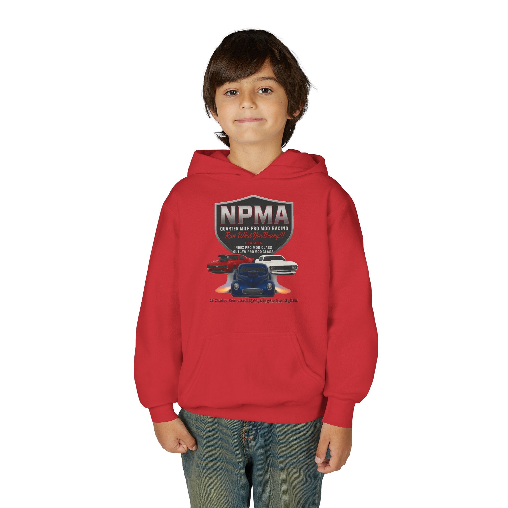 Youth Heavy Blend Hooded Sweatshirt - NPMA Warriors Team Spirit Apparel