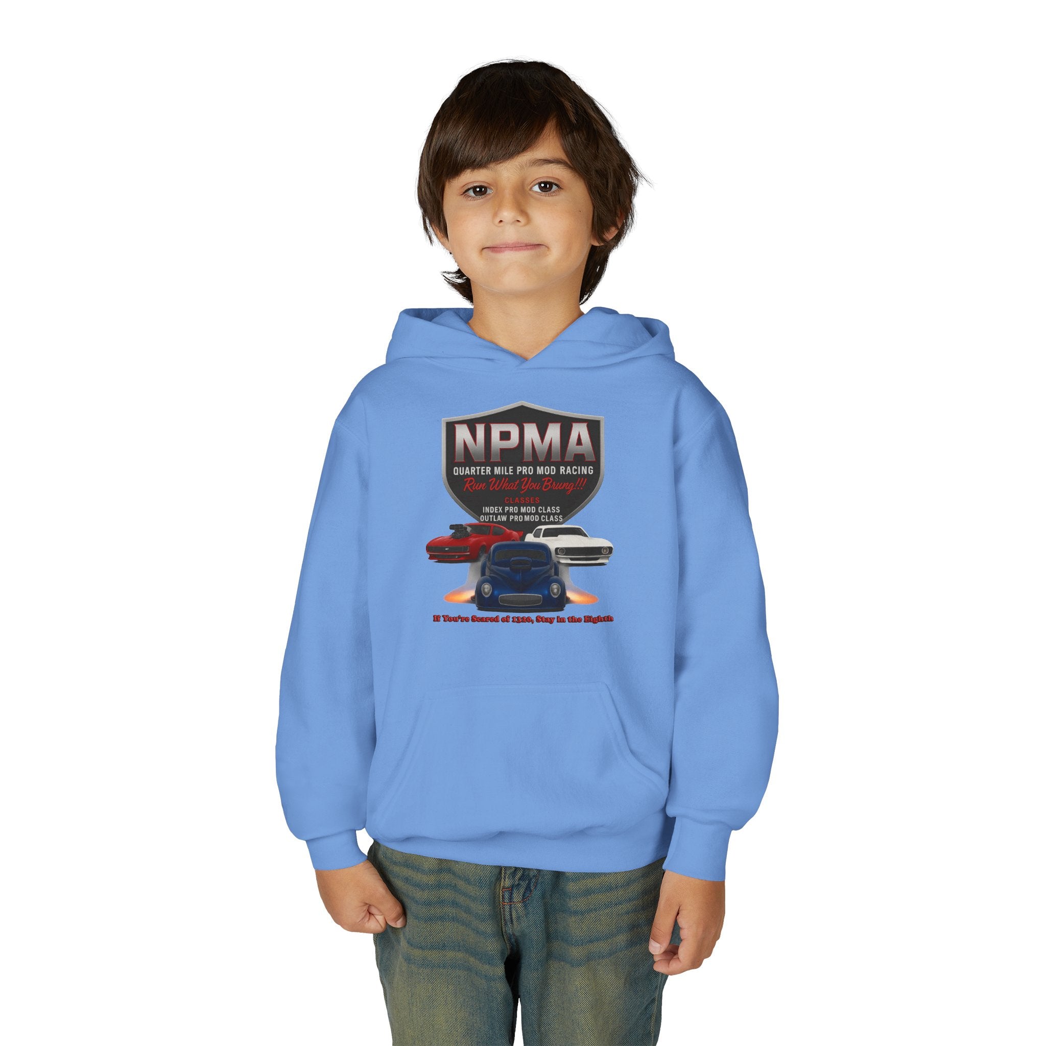 Youth Heavy Blend Hooded Sweatshirt - NPMA Warriors Team Spirit Apparel