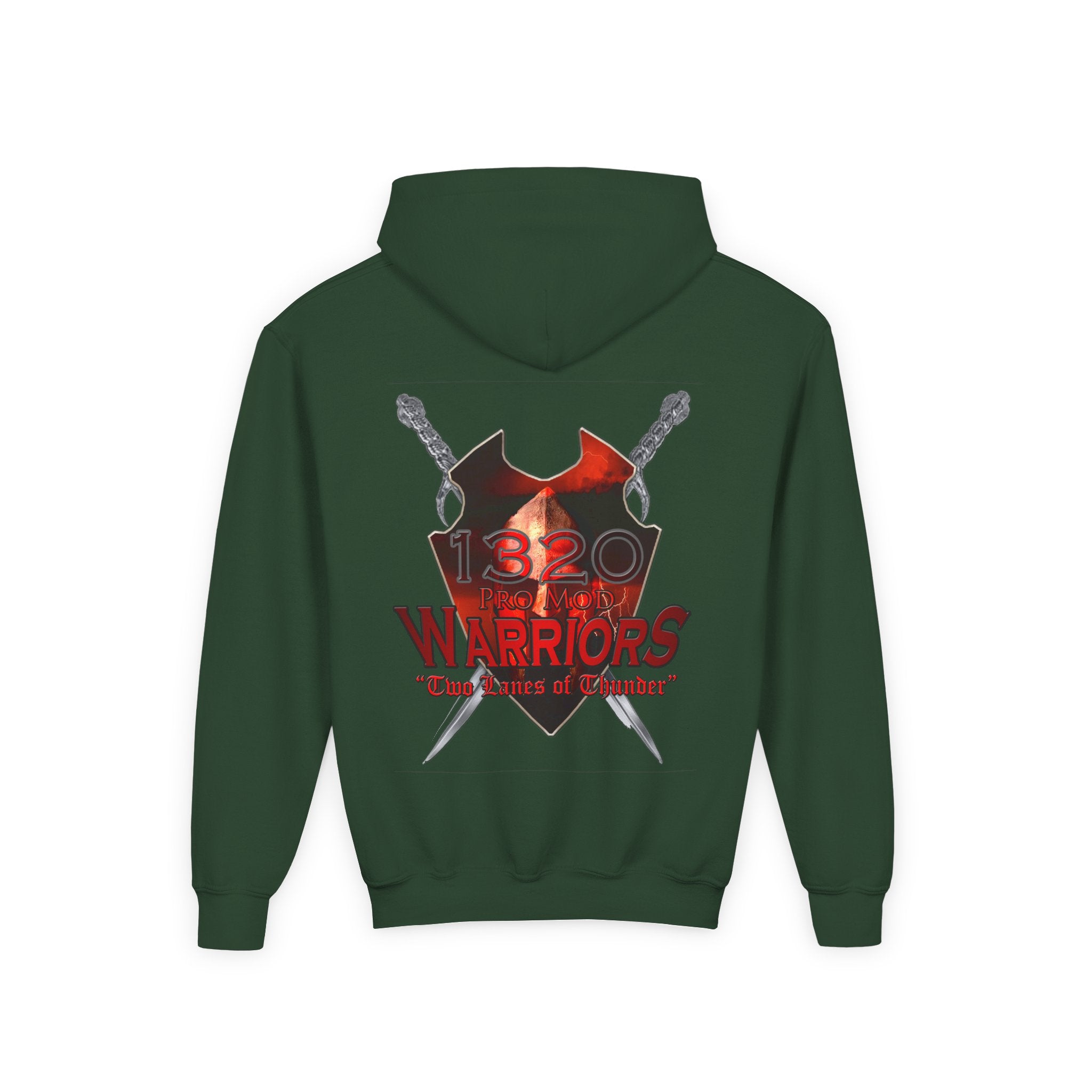 Youth Heavy Blend Hooded Sweatshirt - NPMA Warriors Team Spirit Apparel