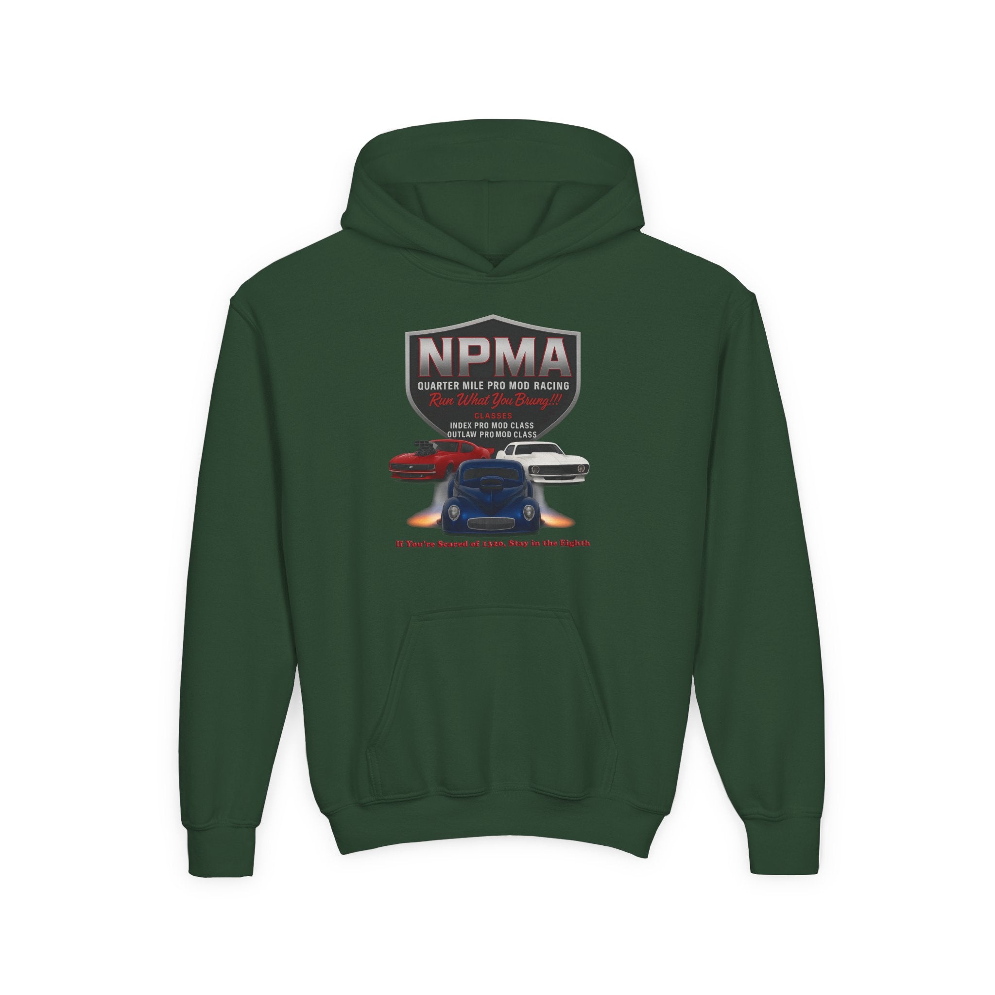 Youth Heavy Blend Hooded Sweatshirt - NPMA Warriors Team Spirit Apparel