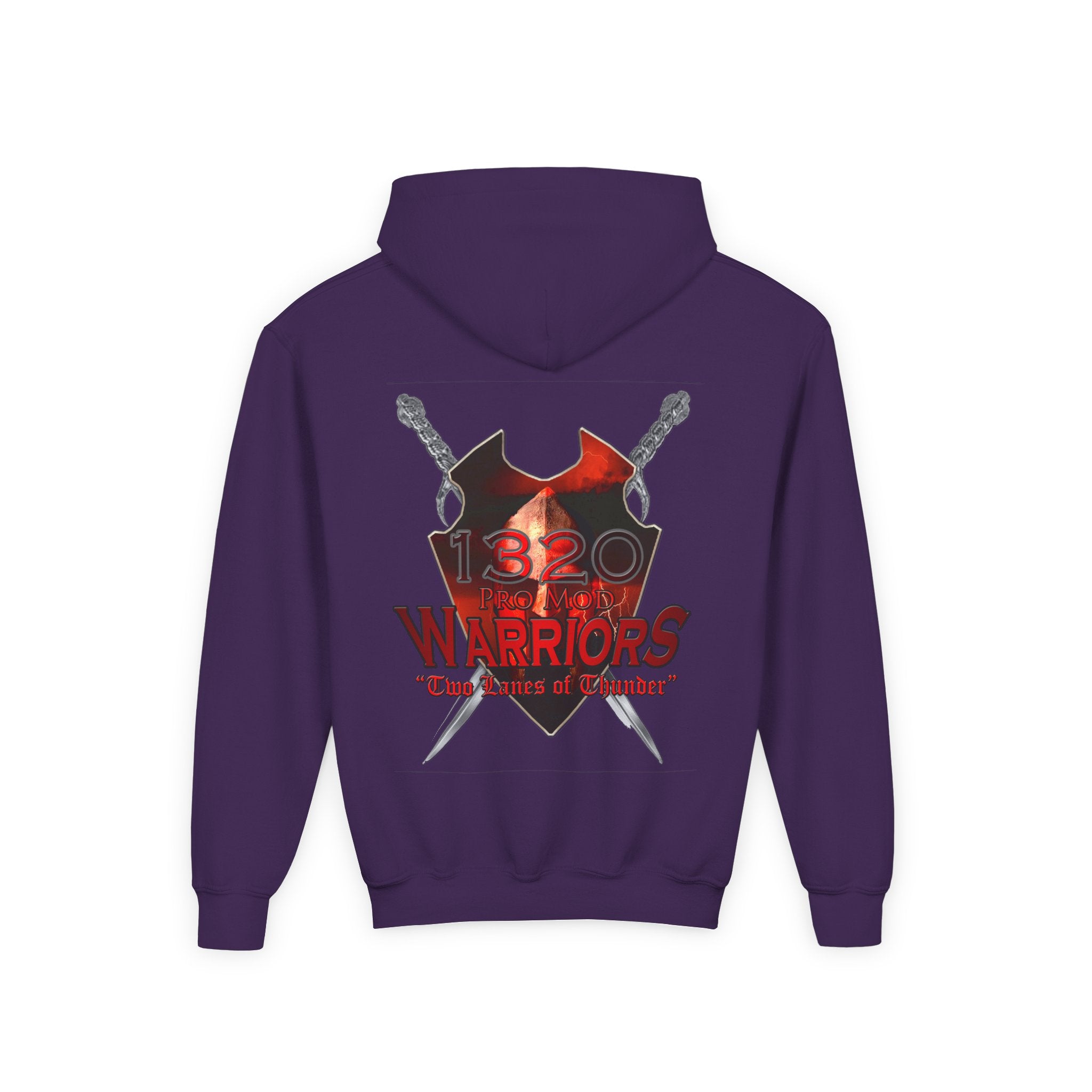Youth Heavy Blend Hooded Sweatshirt - NPMA Warriors Team Spirit Apparel