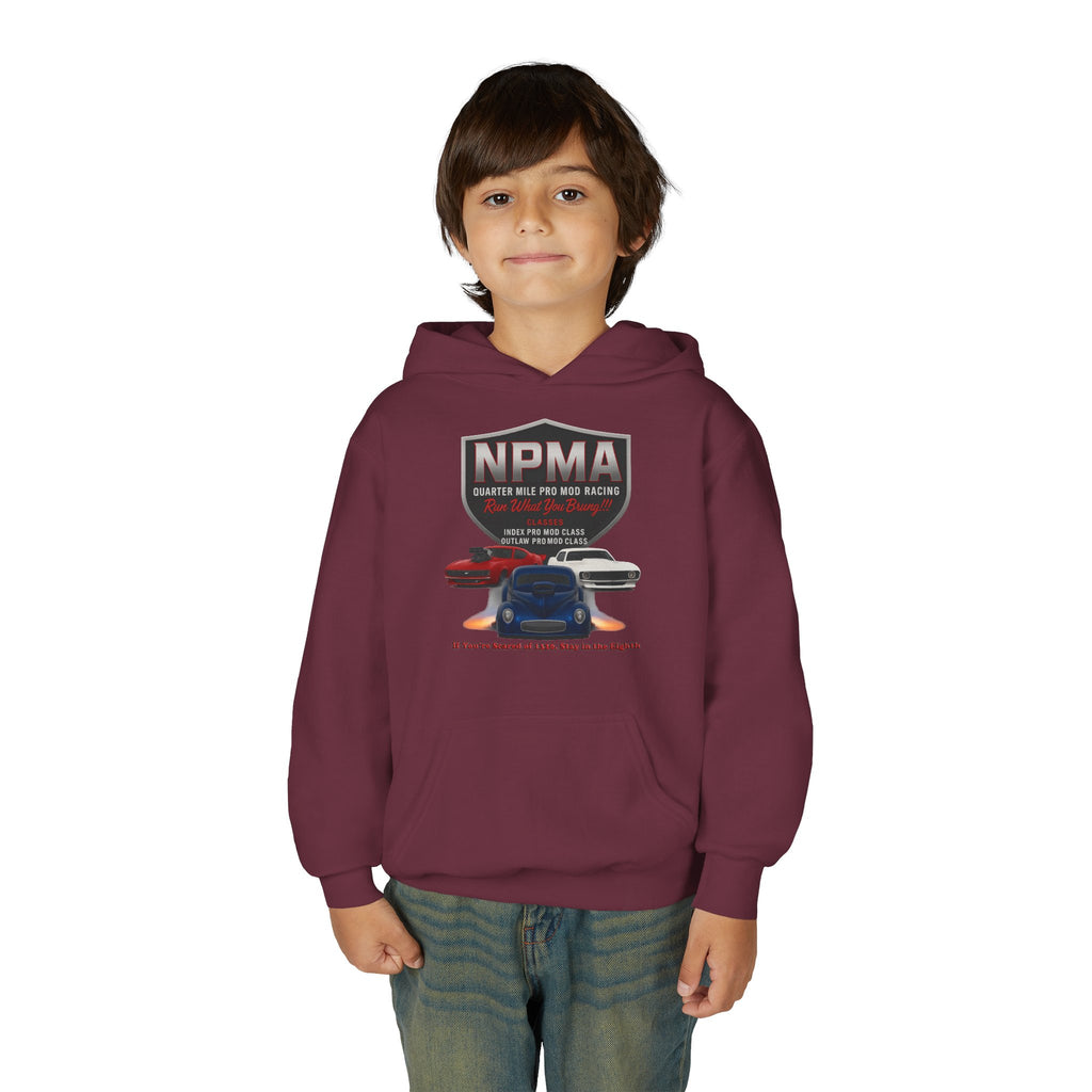 Youth Heavy Blend Hooded Sweatshirt - NPMA Warriors Team Spirit Apparel