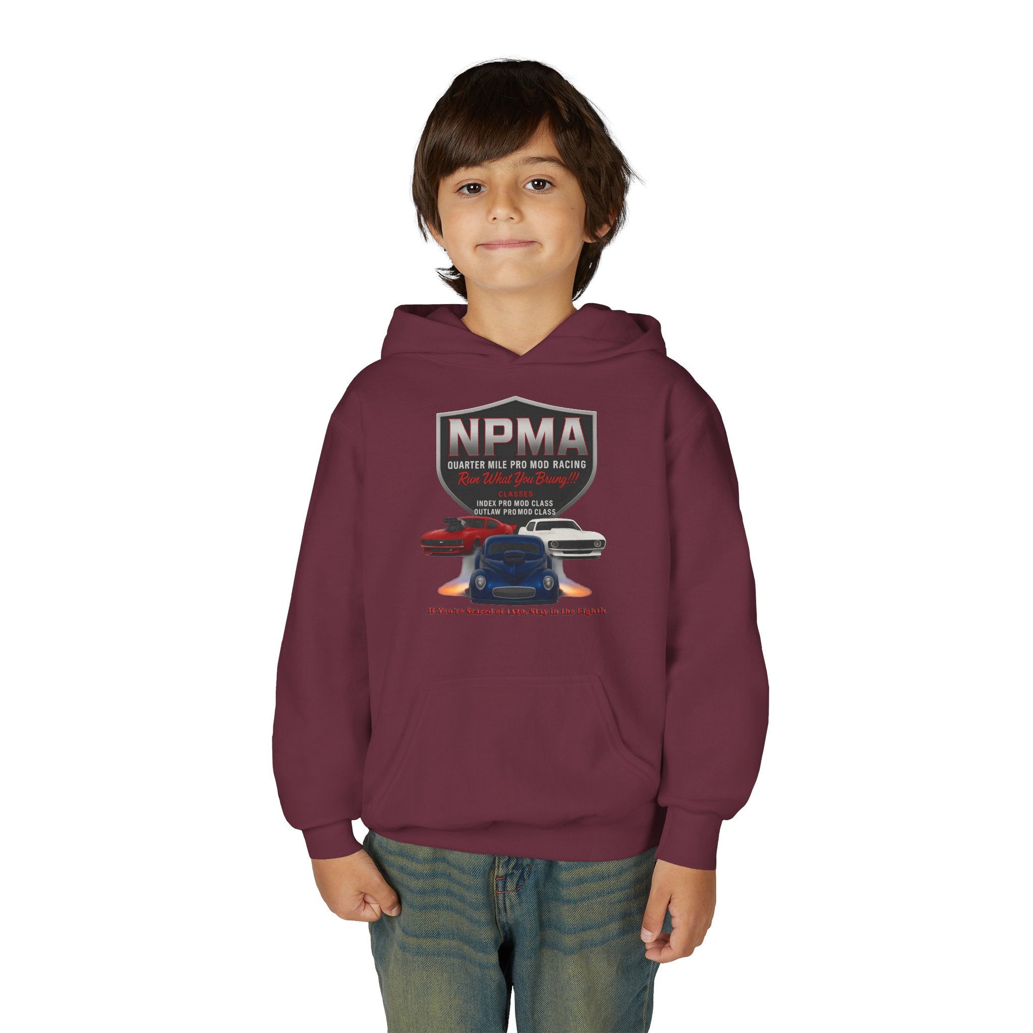 Youth Heavy Blend Hooded Sweatshirt - NPMA Warriors Team Spirit Apparel