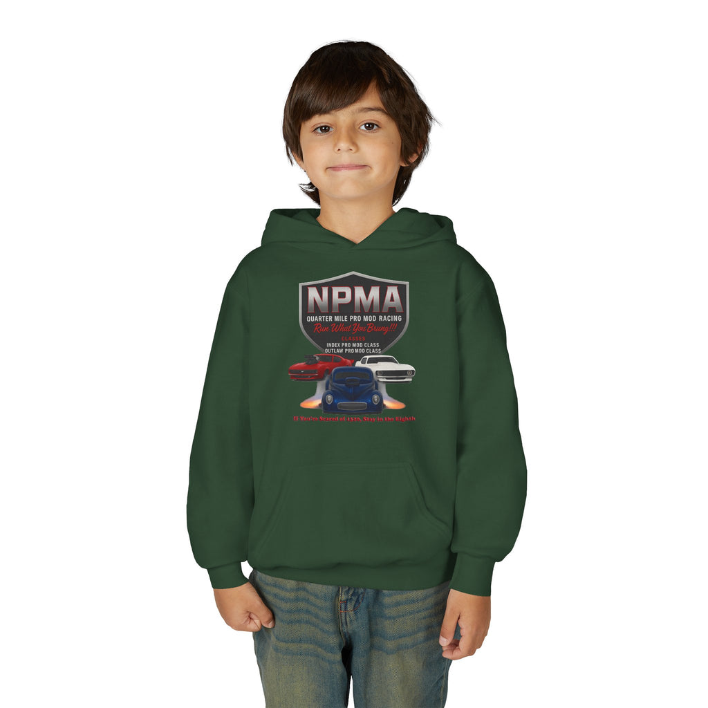 Youth Heavy Blend Hooded Sweatshirt - NPMA Warriors Team Spirit Apparel