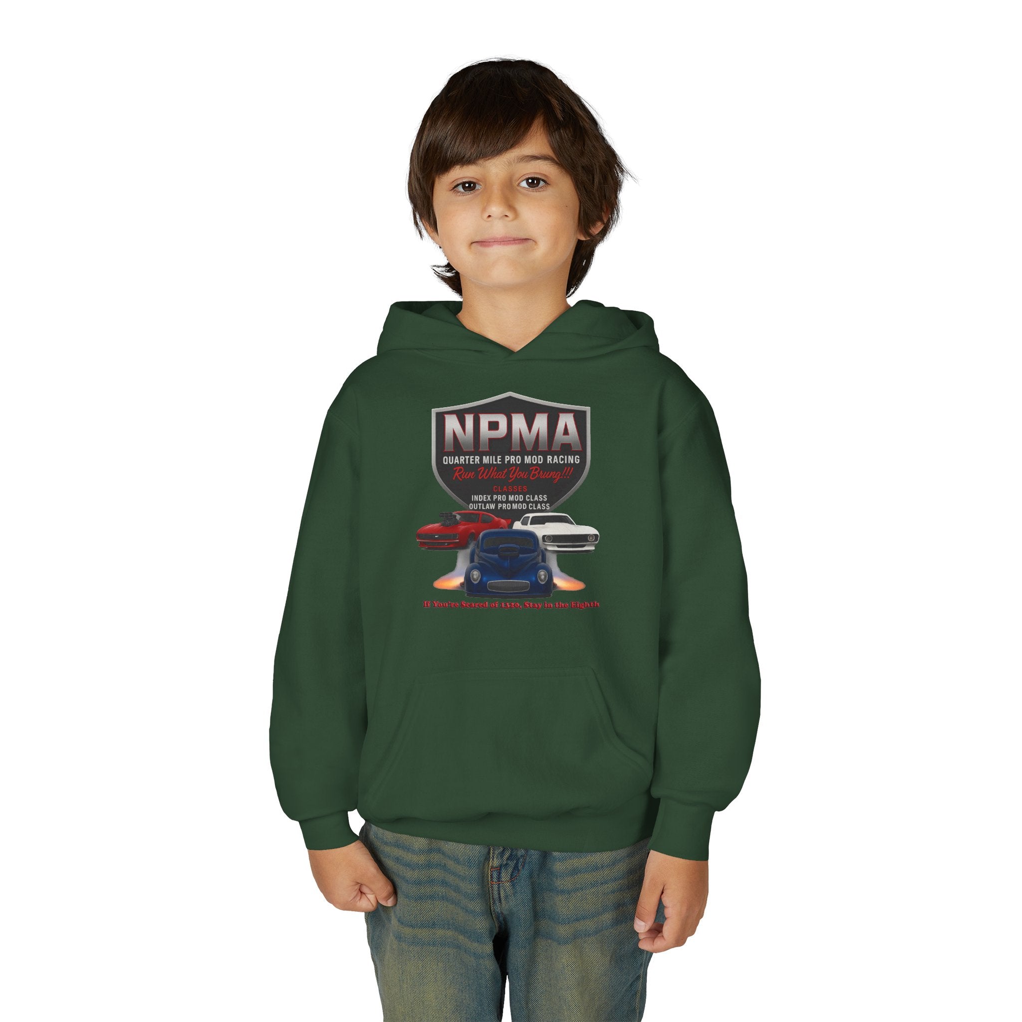 Youth Heavy Blend Hooded Sweatshirt - NPMA Warriors Team Spirit Apparel
